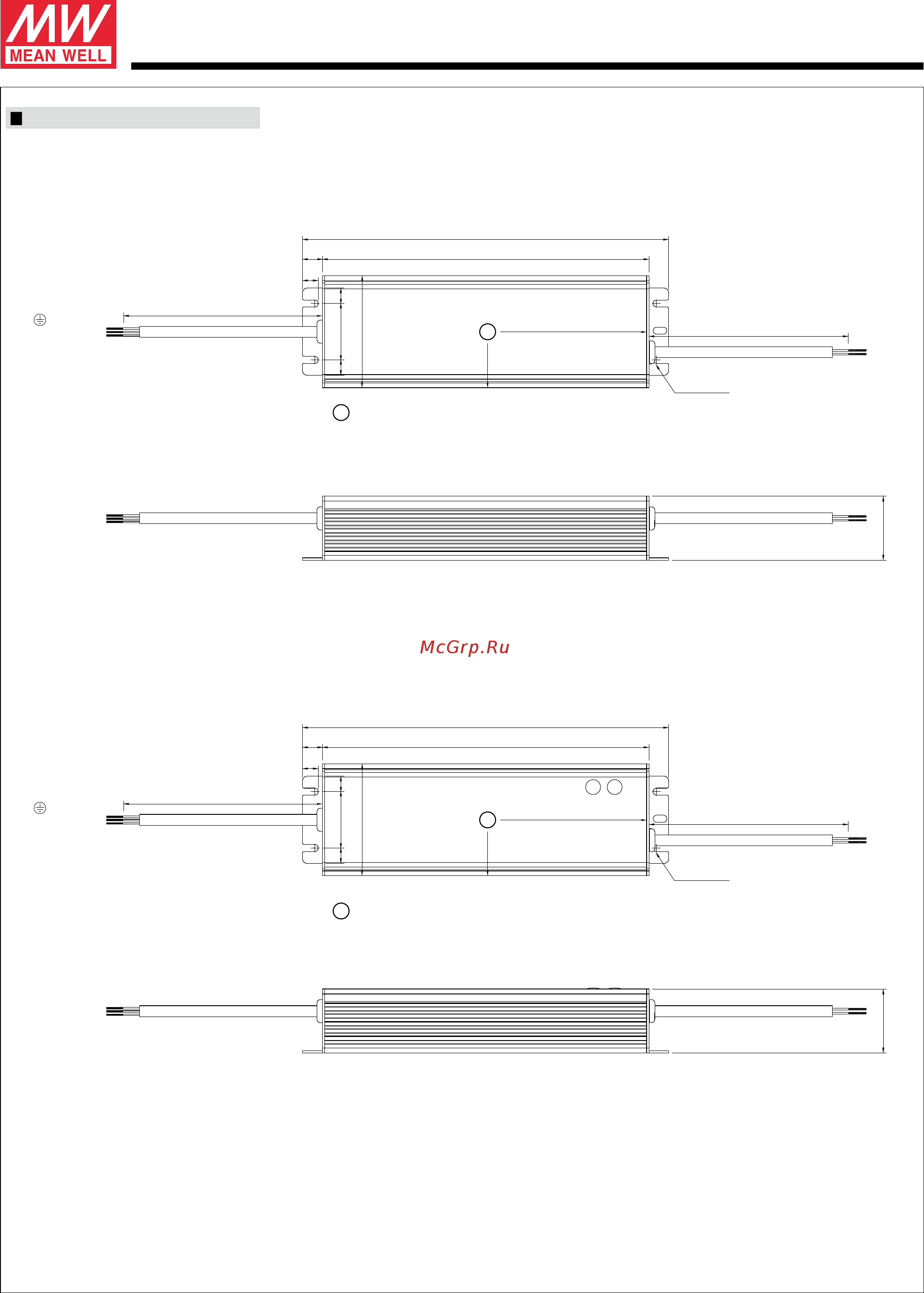 MEAN WELL HLG-120H-30 [8/10] T case
