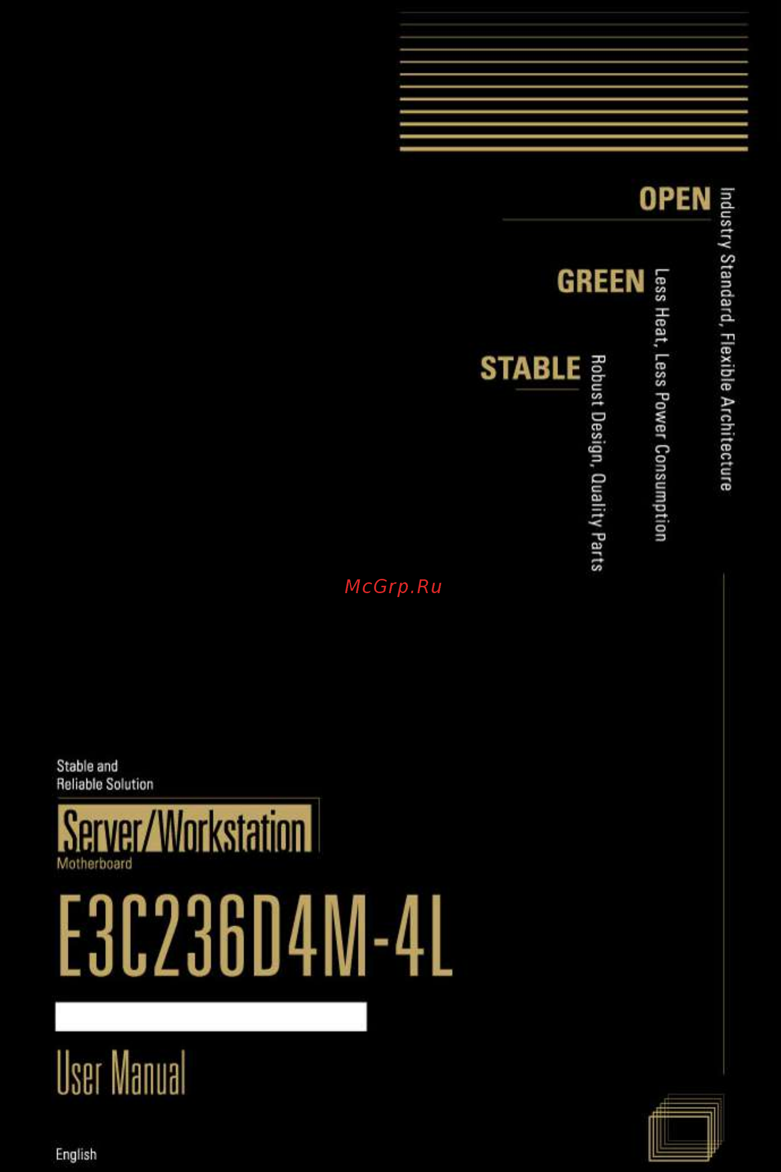 ASRock E3C236D4M-4L Инструкция онлайн