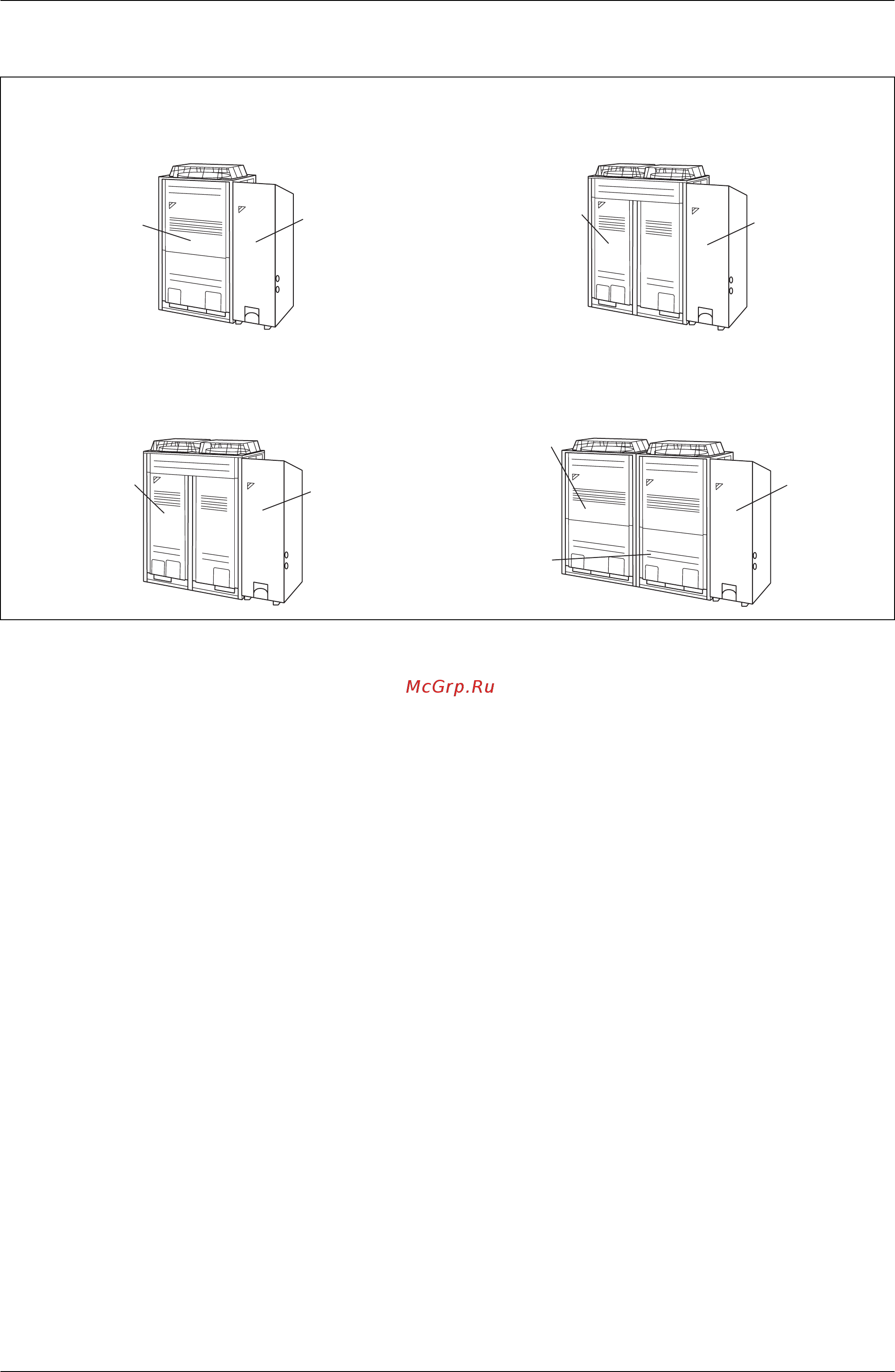 Daikin FXHQ100MVE [13/370] Outdoor units and function units