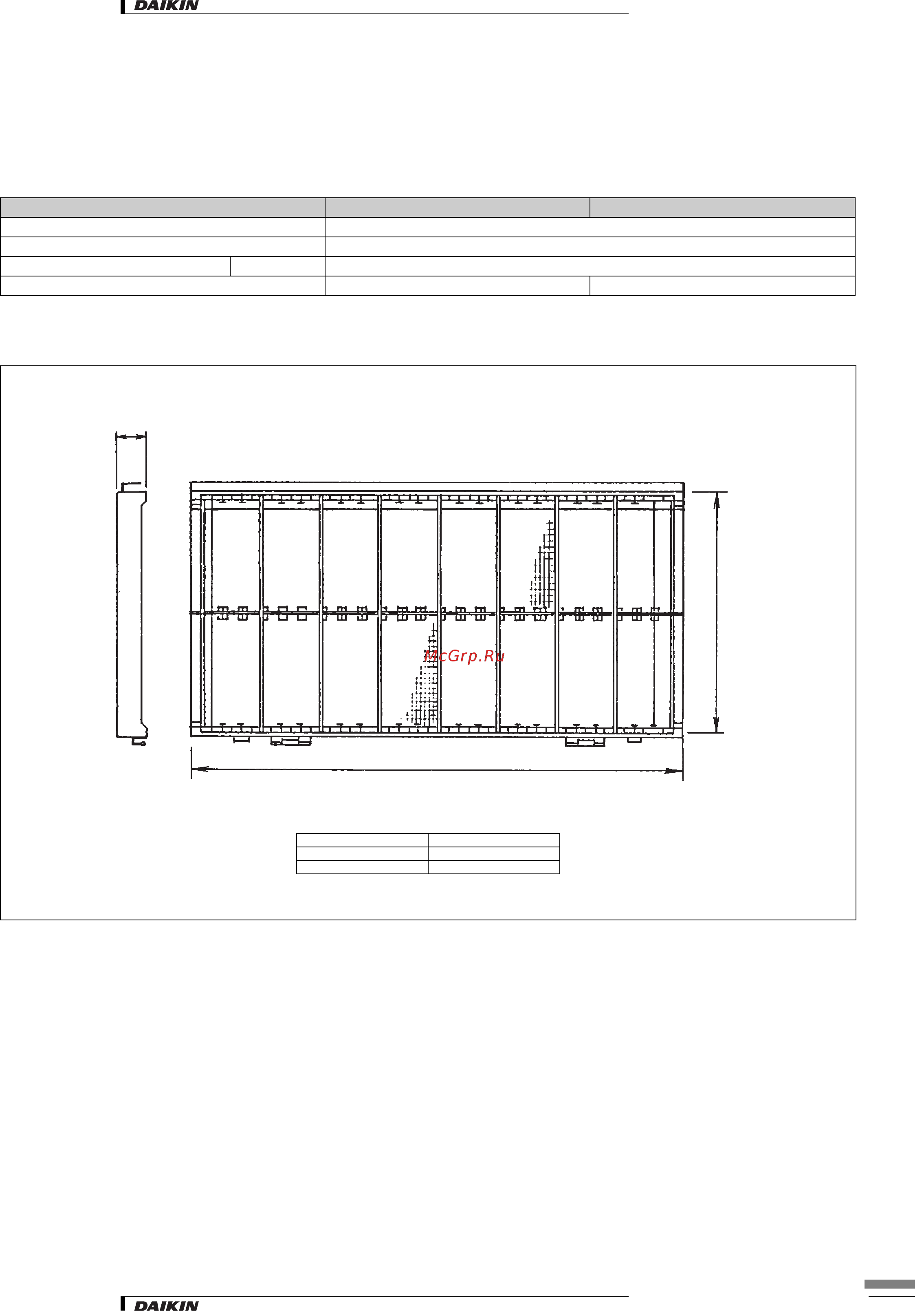 Daikin FXKQ25MAVE4 [10/26] 2 запасной фильтр длительного срока службы