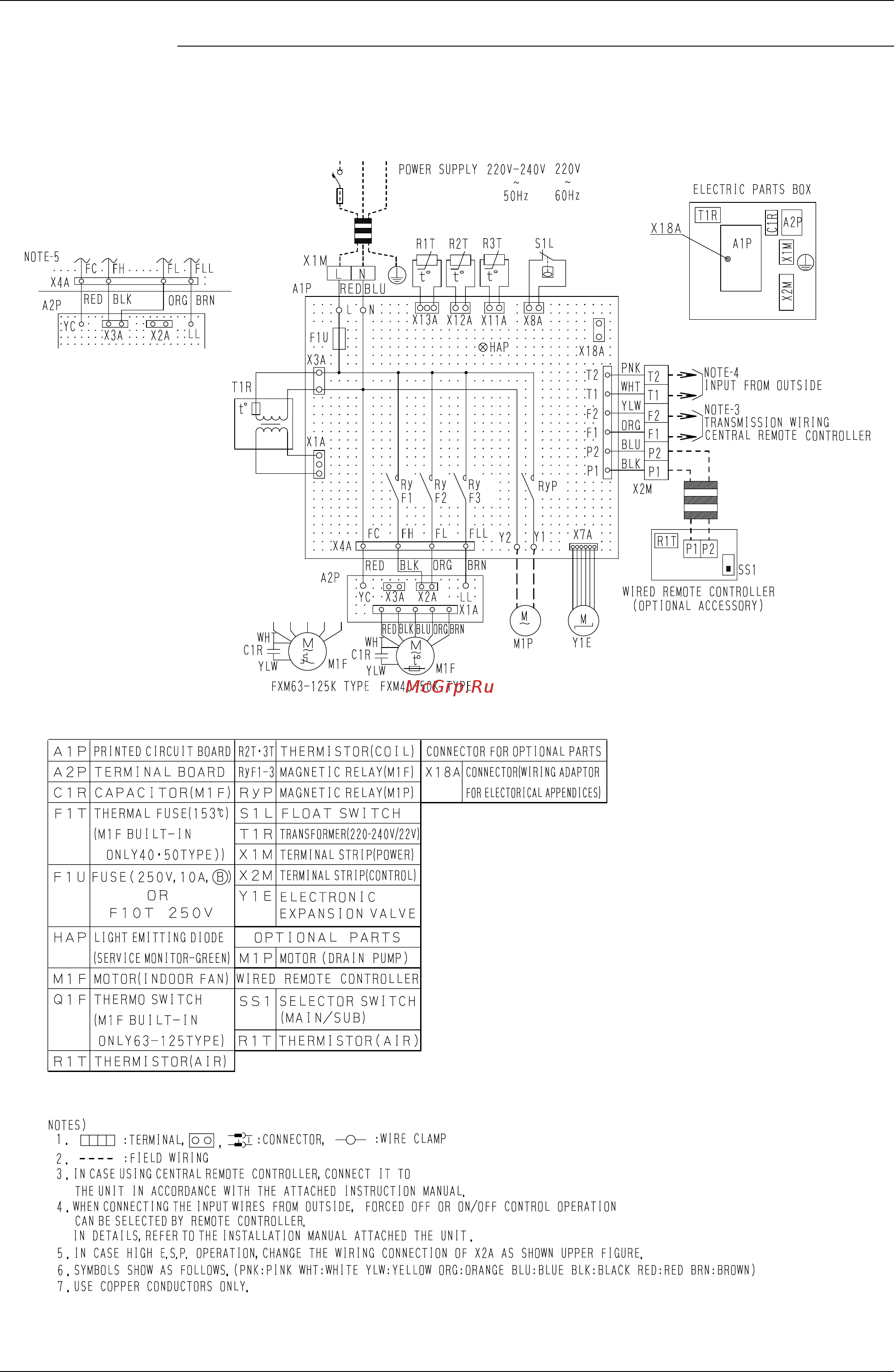 Daikin FXH100LVE [226/254] Fxm40l 50l 63l 80l 100l 125lve