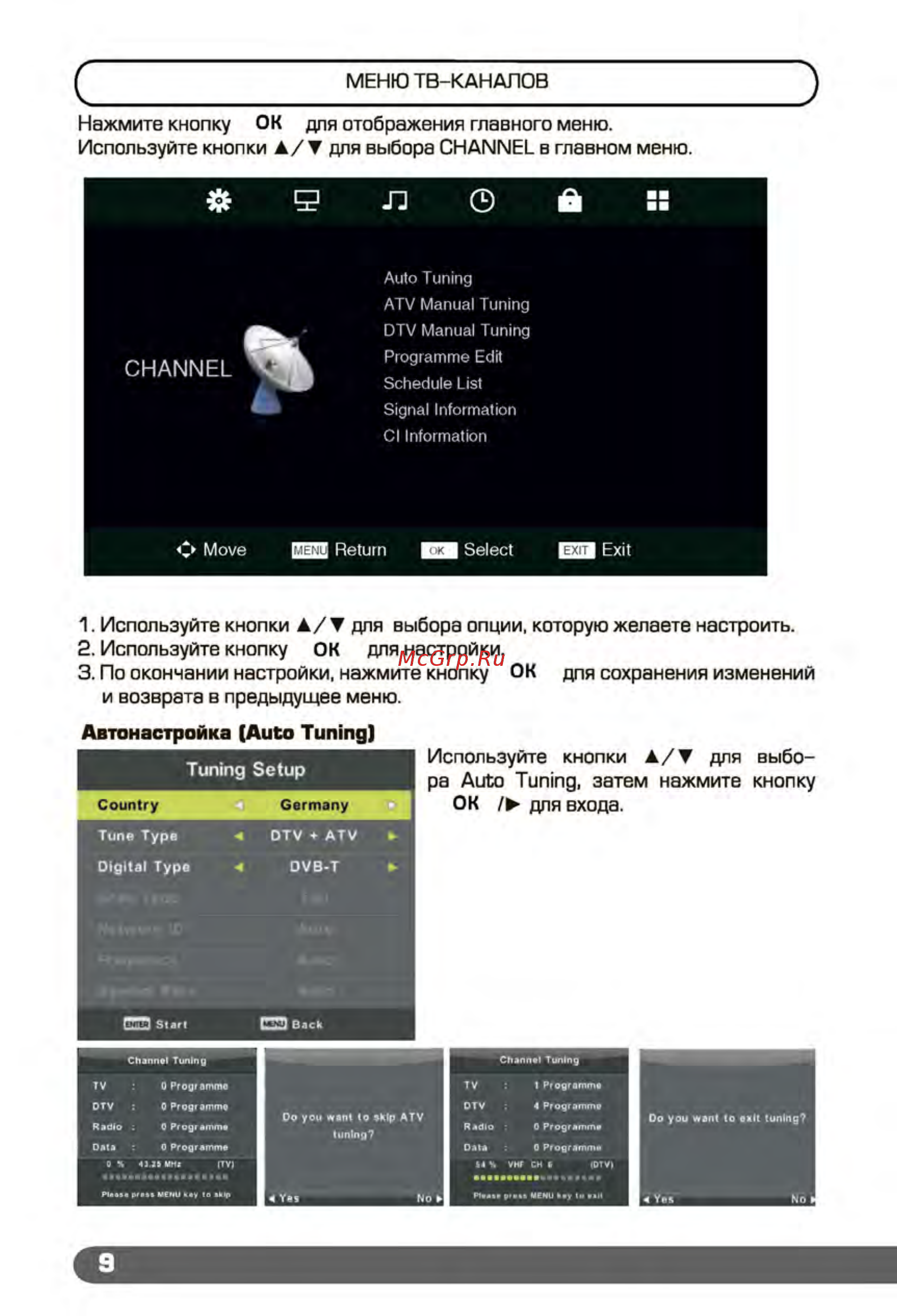 Shivaki STV-28LED25 [10/34] 5 л о