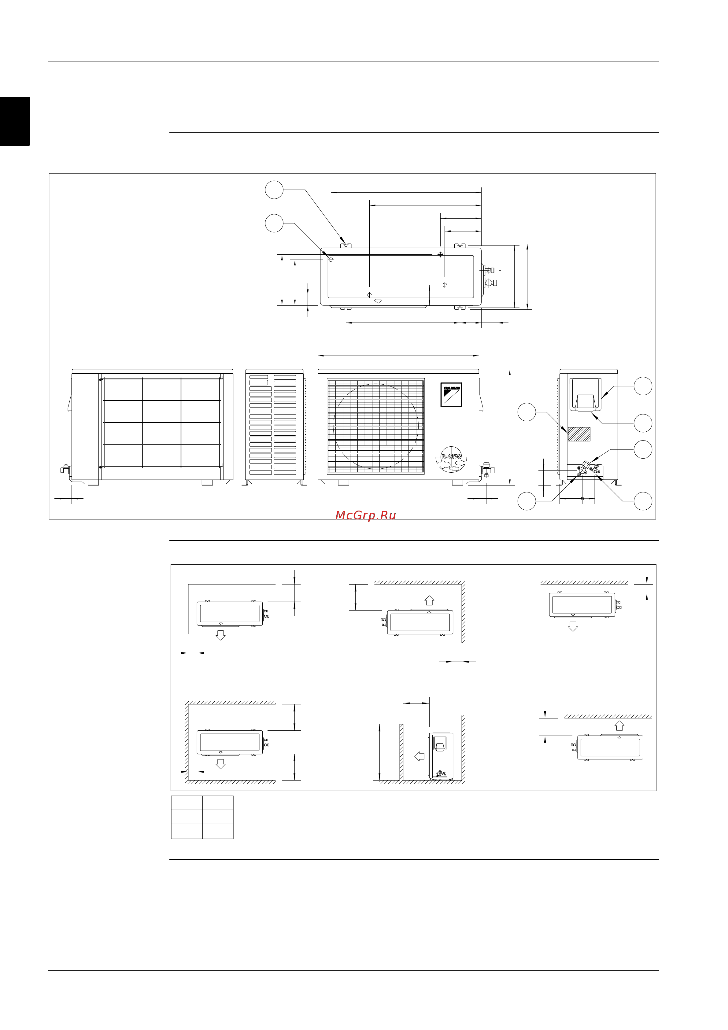 Daikin RYP100B7V1 [18/397] R35gz7v11 r45gz7v11 and r45gz7w11