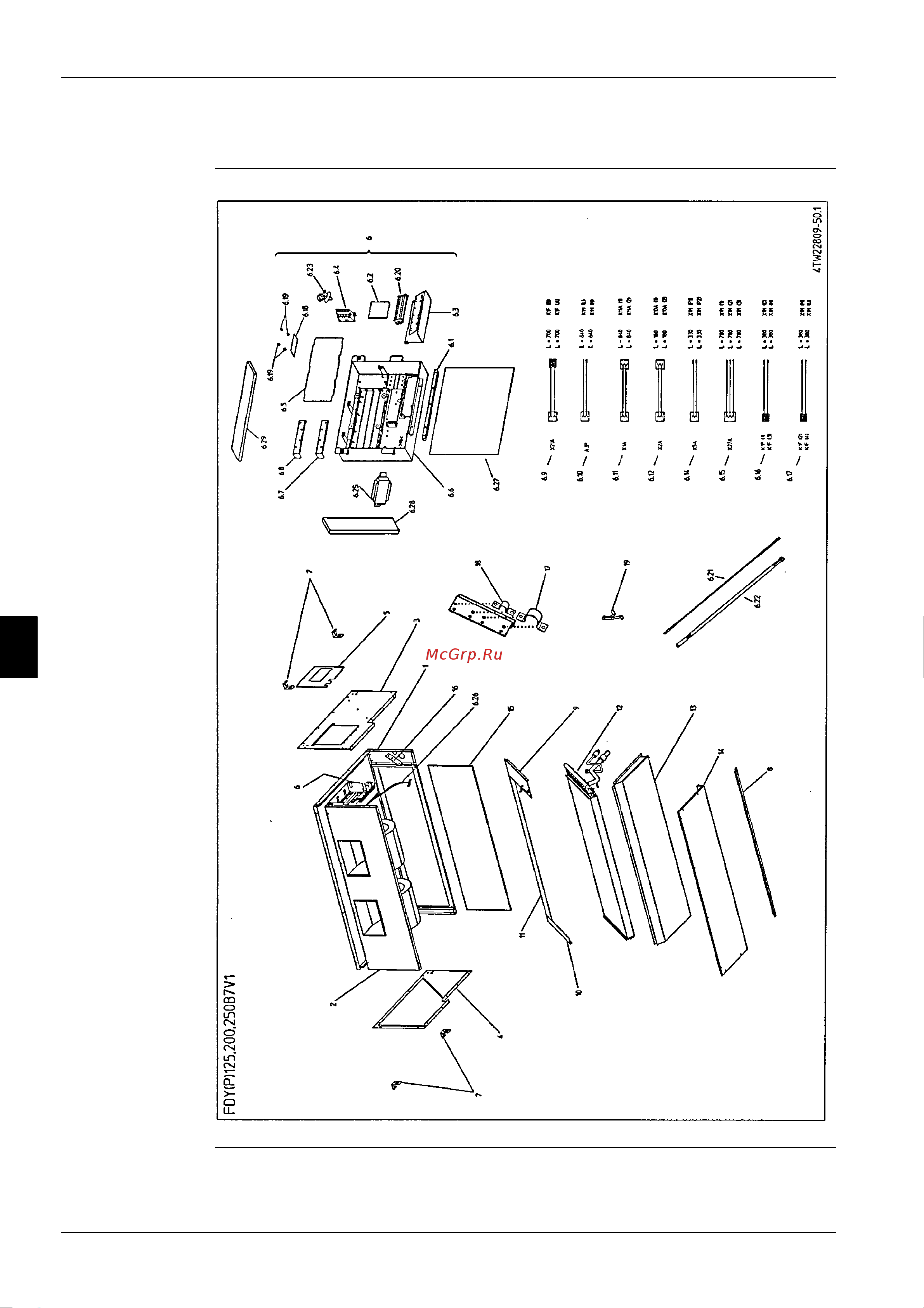 Daikin FUYP100BV1 [372/397] Fdyp125b7v1 fdyp200b7v1 and fdyp250b7v1