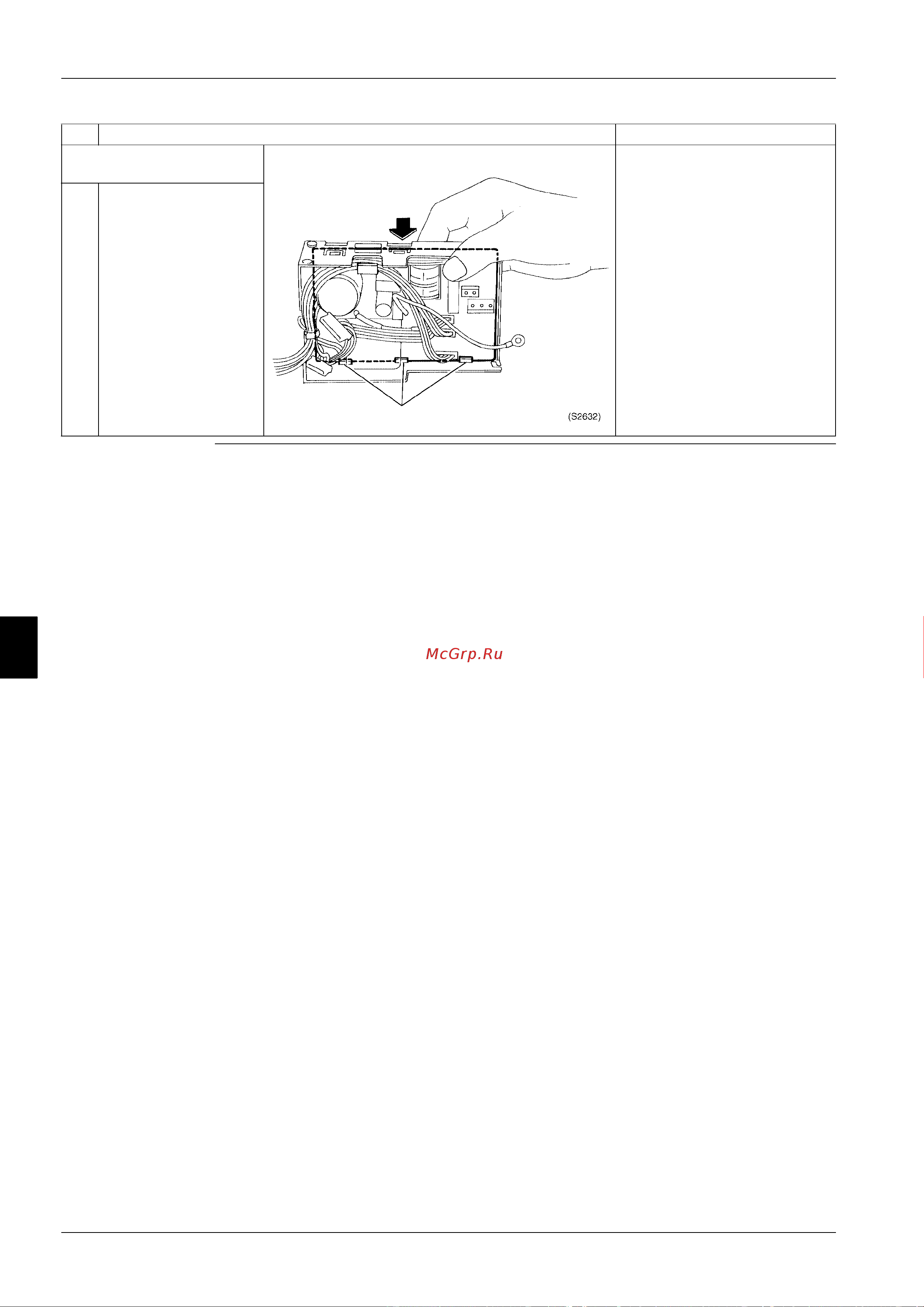 Daikin FCQ140DV3B [274/381] Disengage the 3 tabs on the front by pressing the back of the pc board in the direction shown by the arrow then remove the power supply pc board