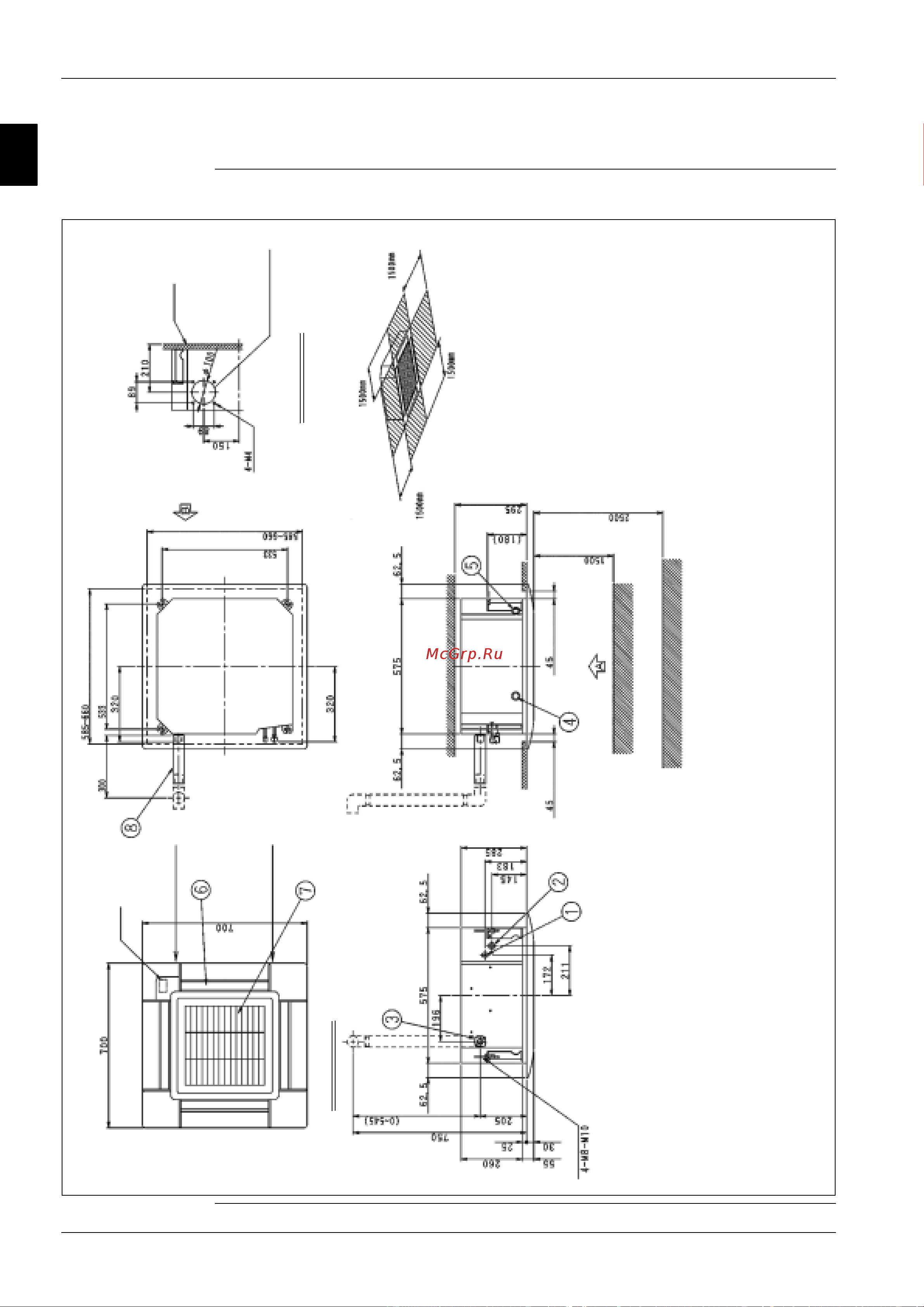 Daikin FCQ71B7V3B [30/381] Ffq25 35 50 60b