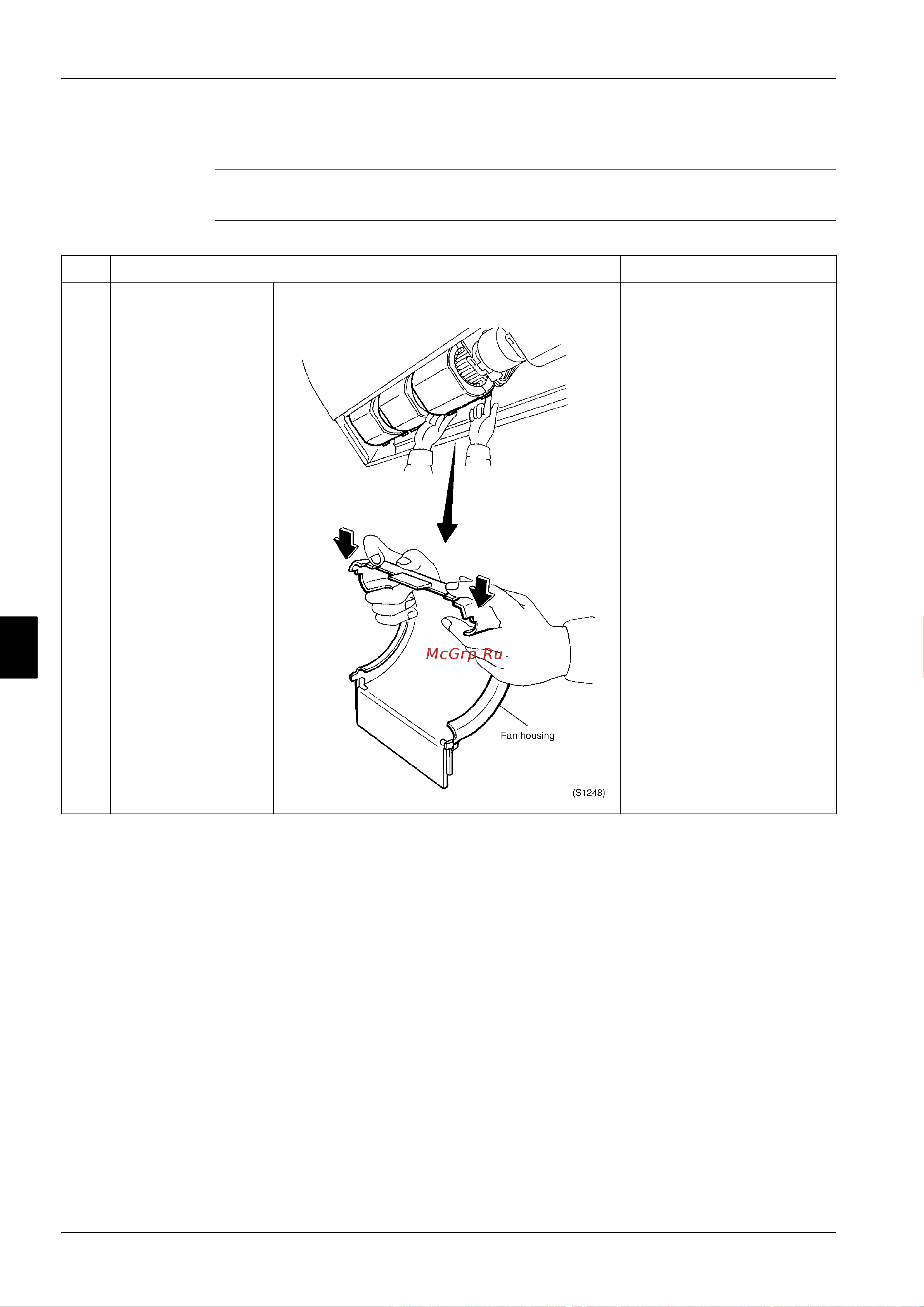 Daikin FCQ140DV3B [326/381] Removal of fan rotor and fan motor