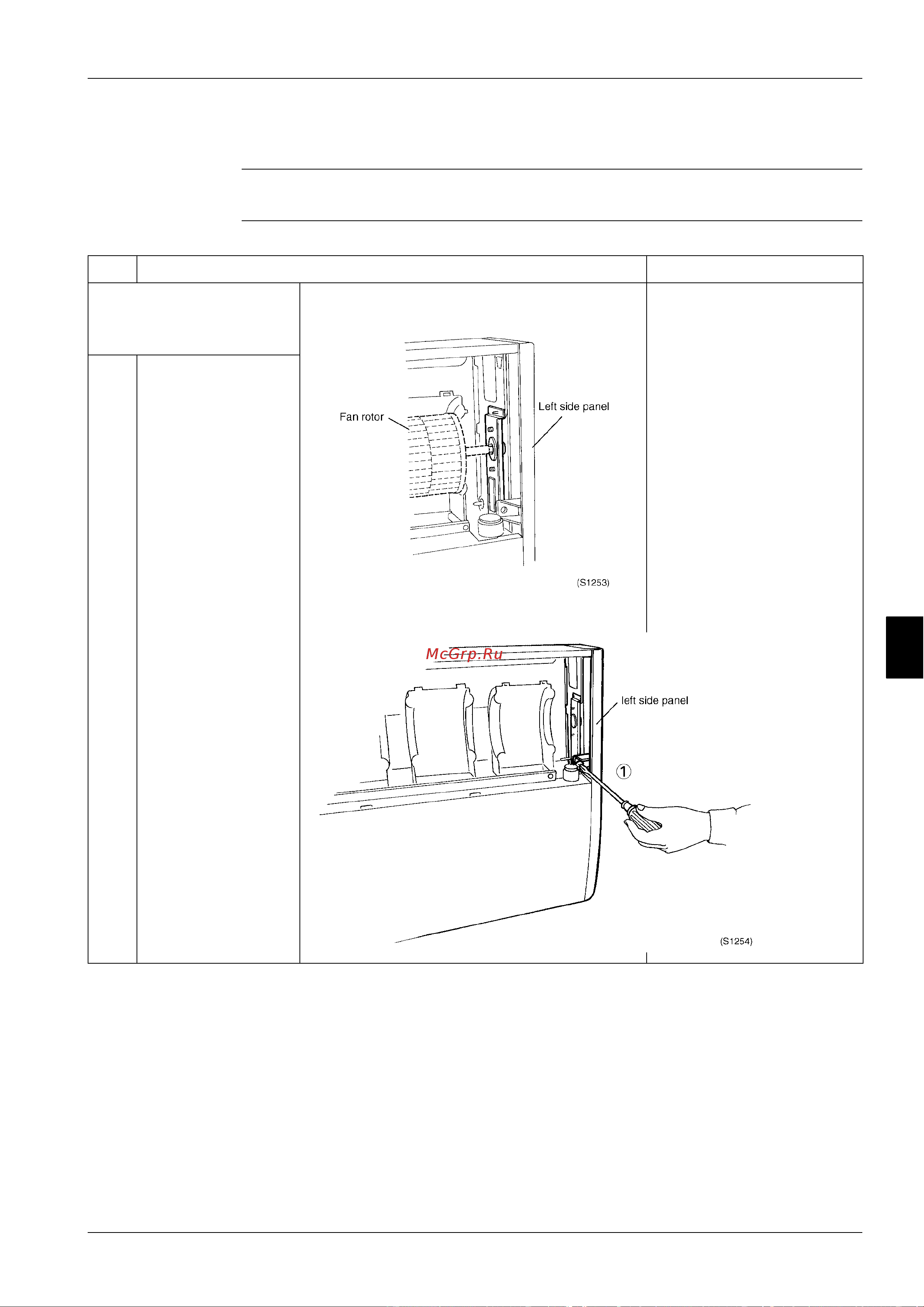 Daikin FCQ100DV3B [329/381] Removal of fan bearing