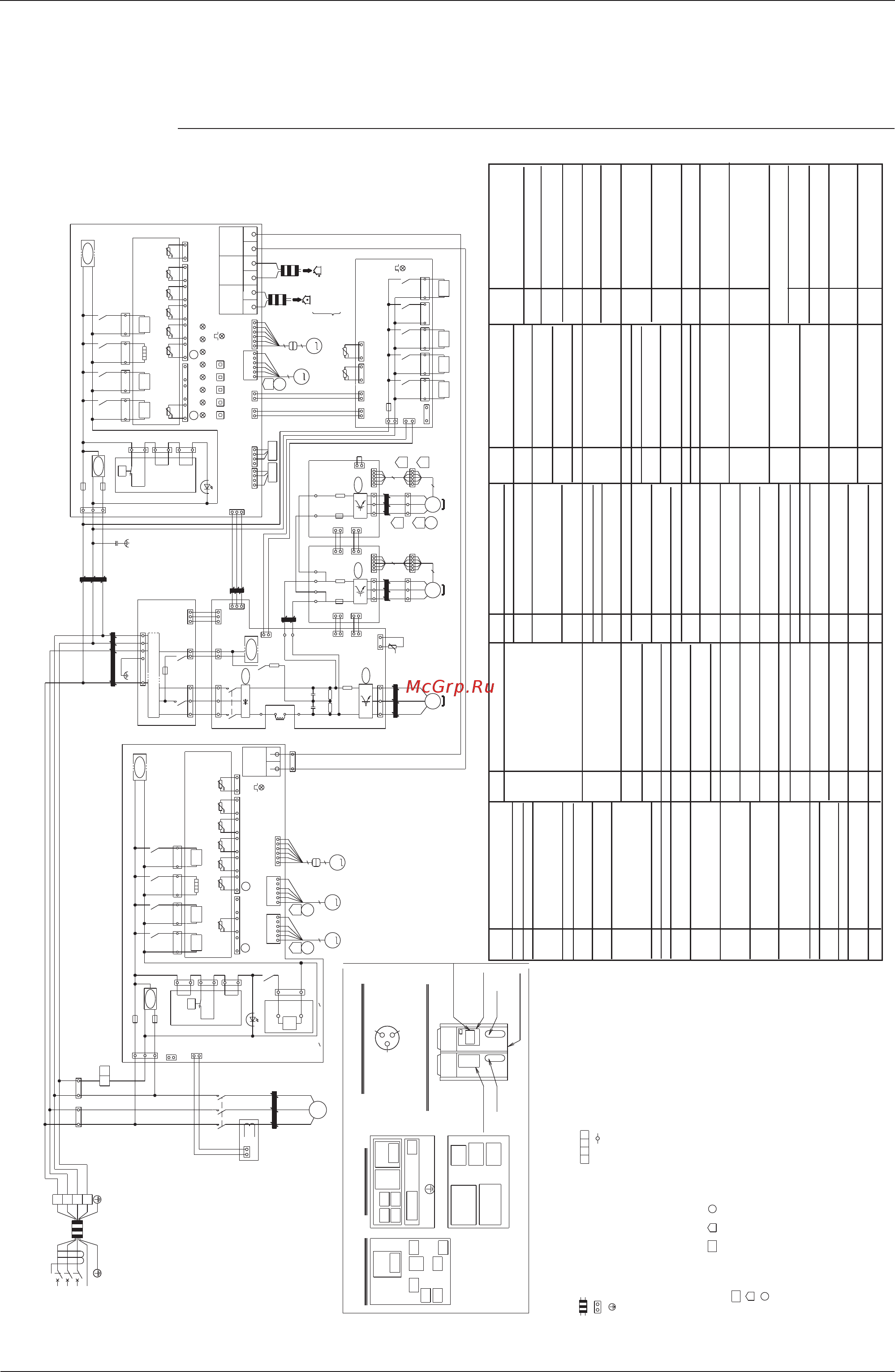 Daikin FXAQ40MAVET [421/487] Клемма m1c m2c