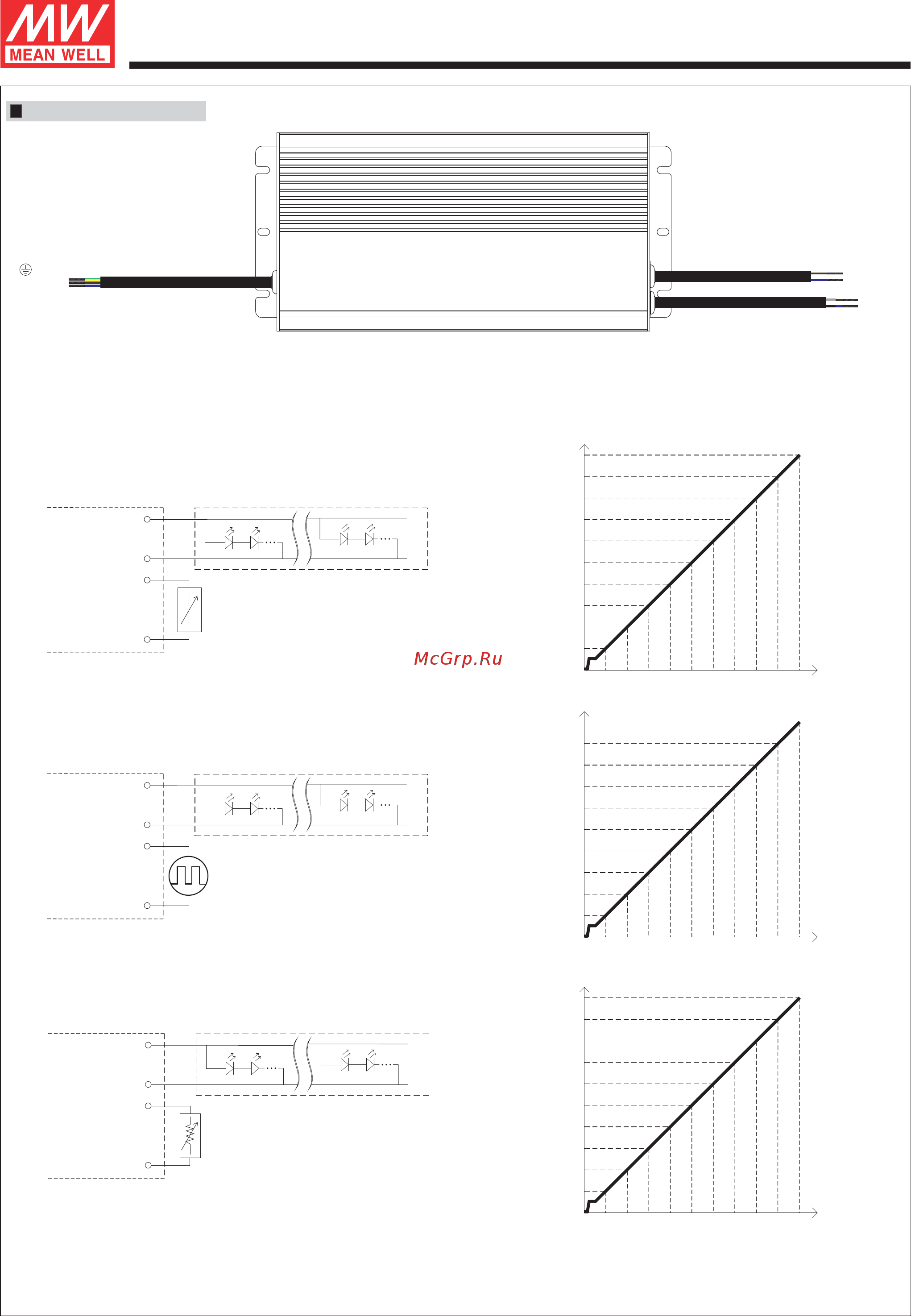 MEAN WELL HLG-480H-C1750B [4/10] Do not connect dim to vo