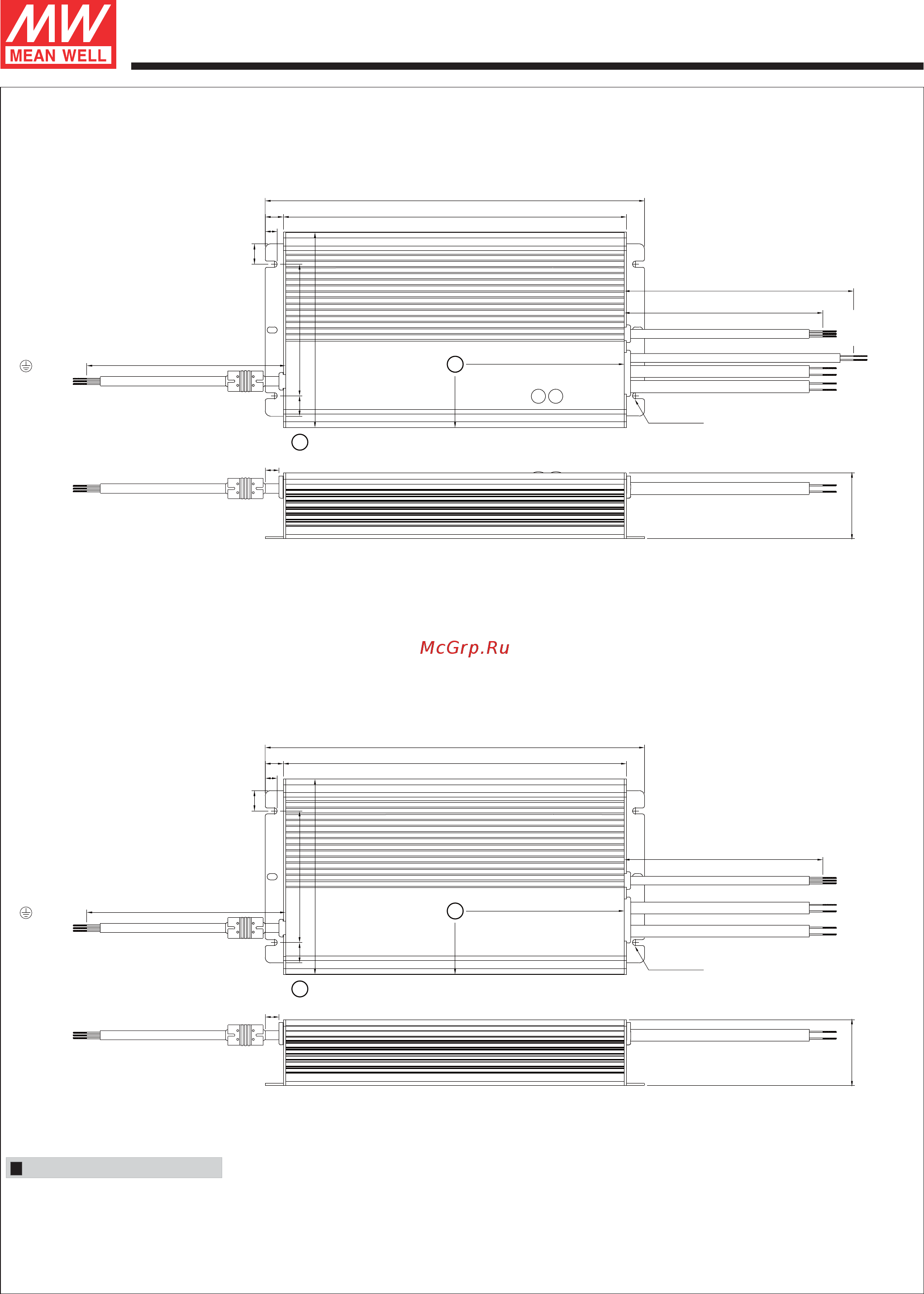 MEAN WELL HLG-600H-15A [8/8] Ψ 4 4pl