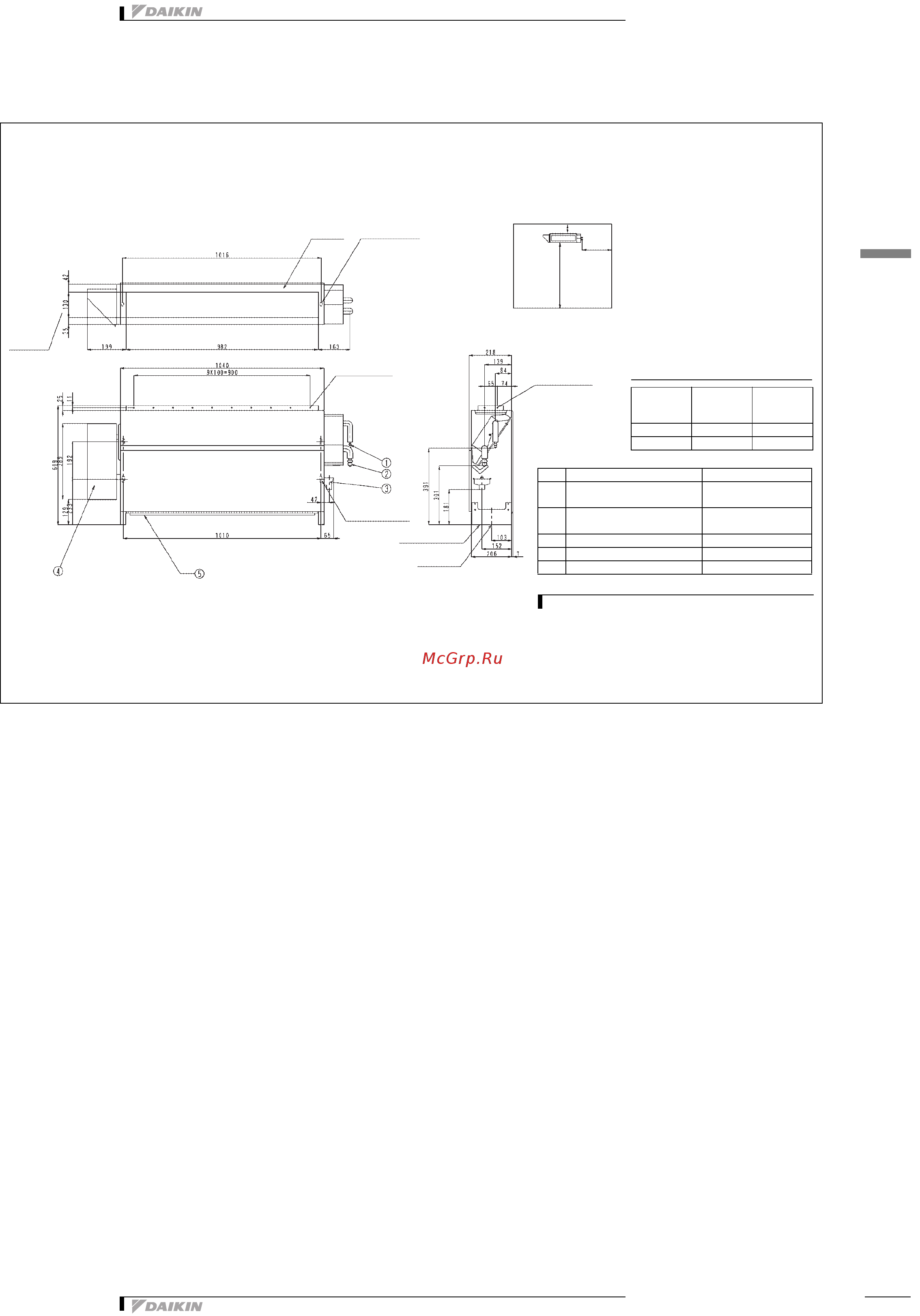 Daikin FXNQ40MAVE [13/21] Fxnq50ma ø 12 7 ø 6 4 fxnq63ma ø 15 9 ø 9 5