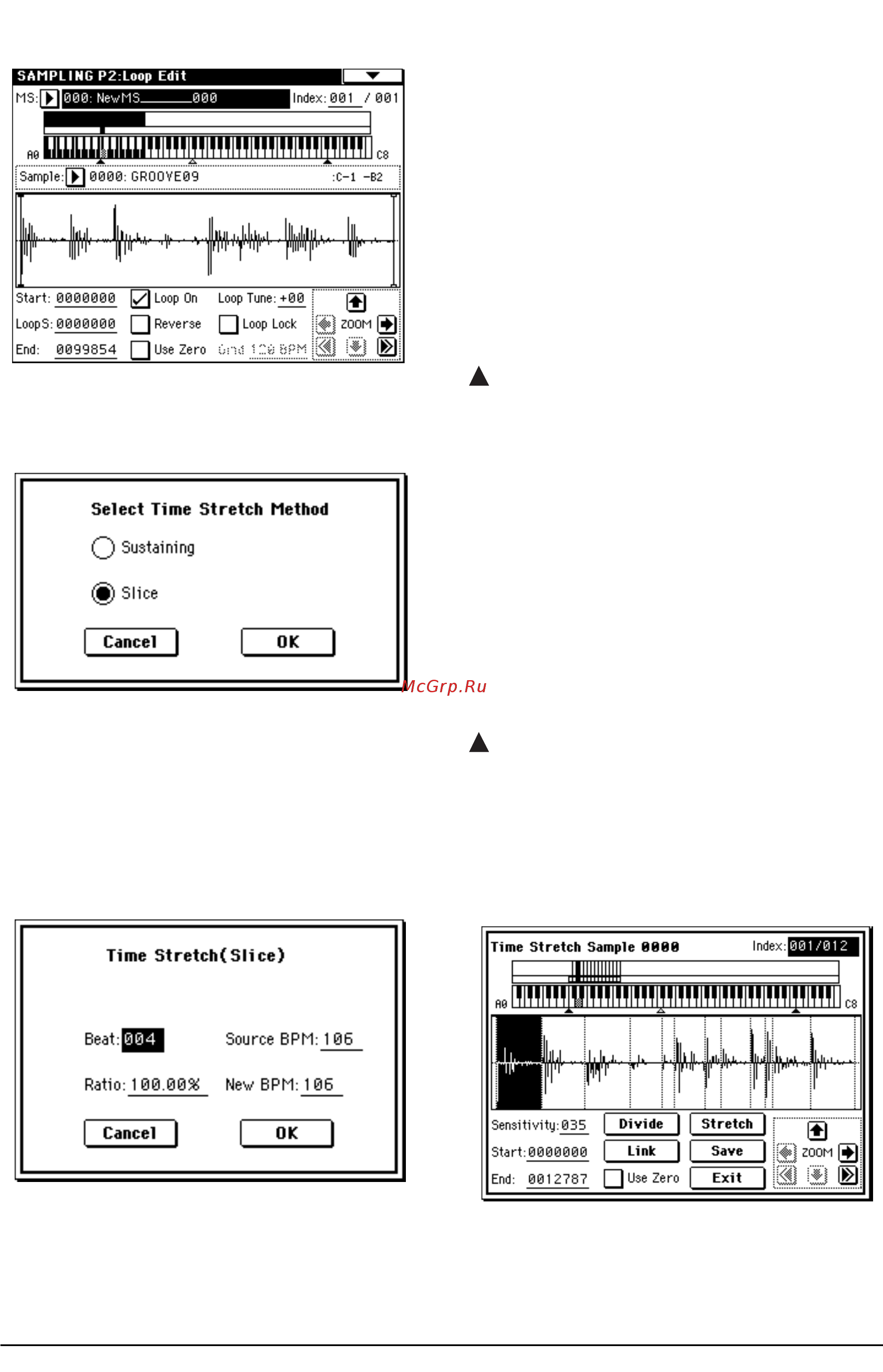 Korg TRITON [15/26] Cancel
