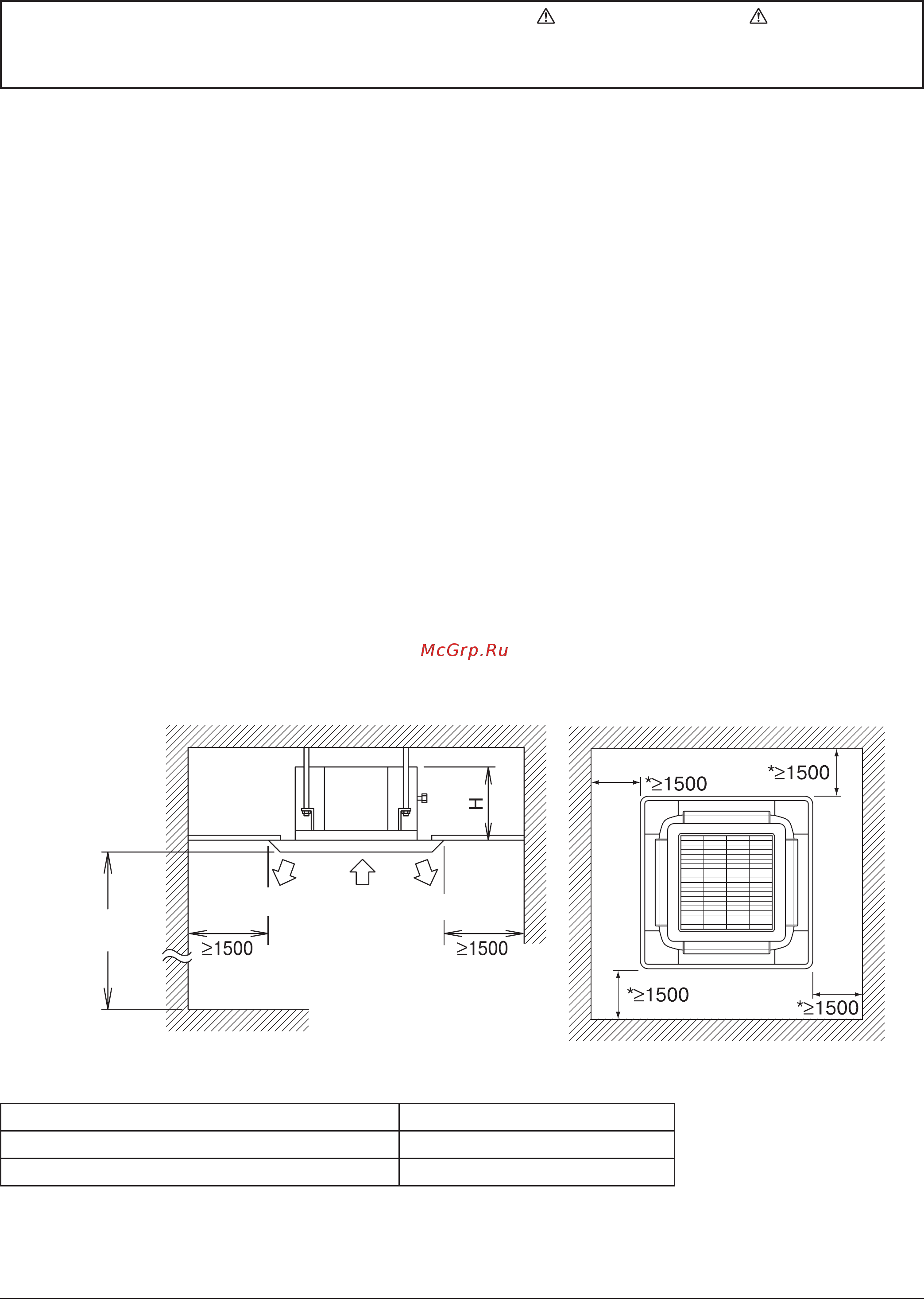 Daikin FXFQ40PVET9 [7/28] Выбор места установки