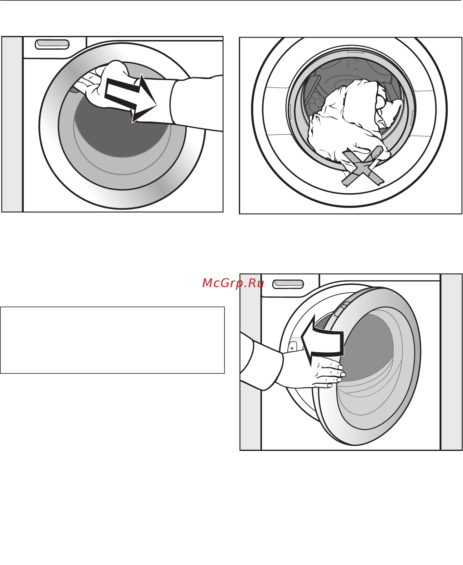 Miele WKR 570 WPS [31/116] Загрузить белье в машину