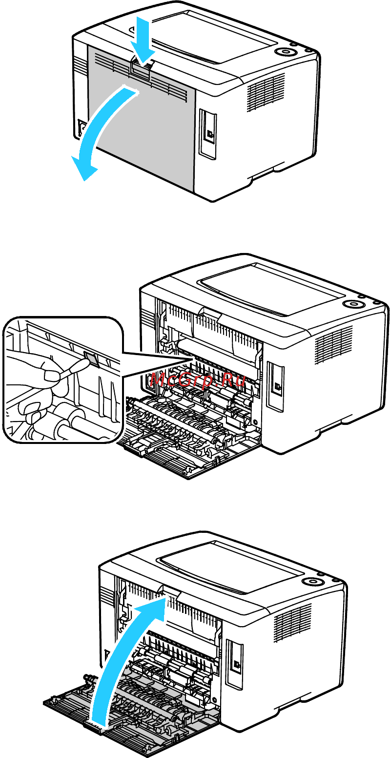 Xerox phaser 6020 [78/130] Очистка датчика плотности тонера