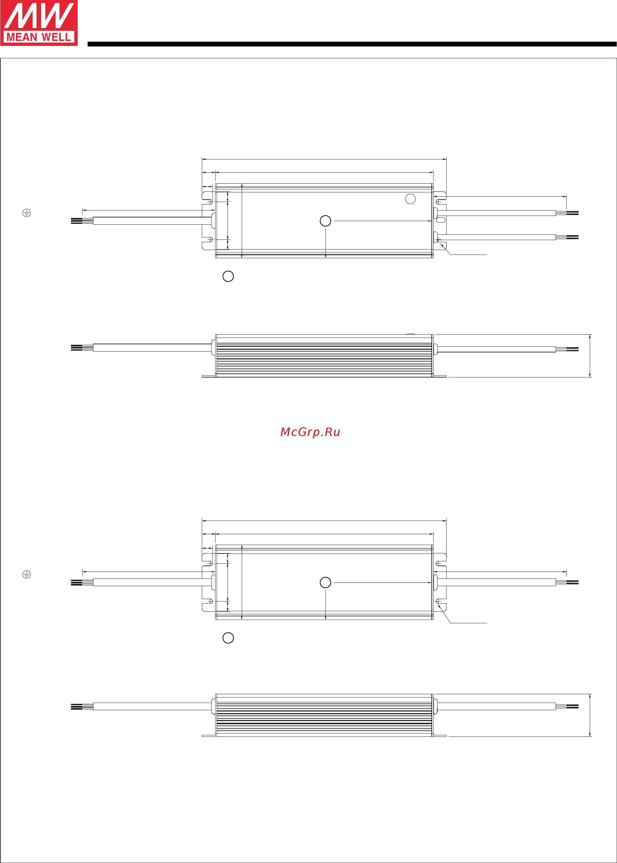 MEAN WELL HVGC-100-350A [8/9] Constant current mode led driver