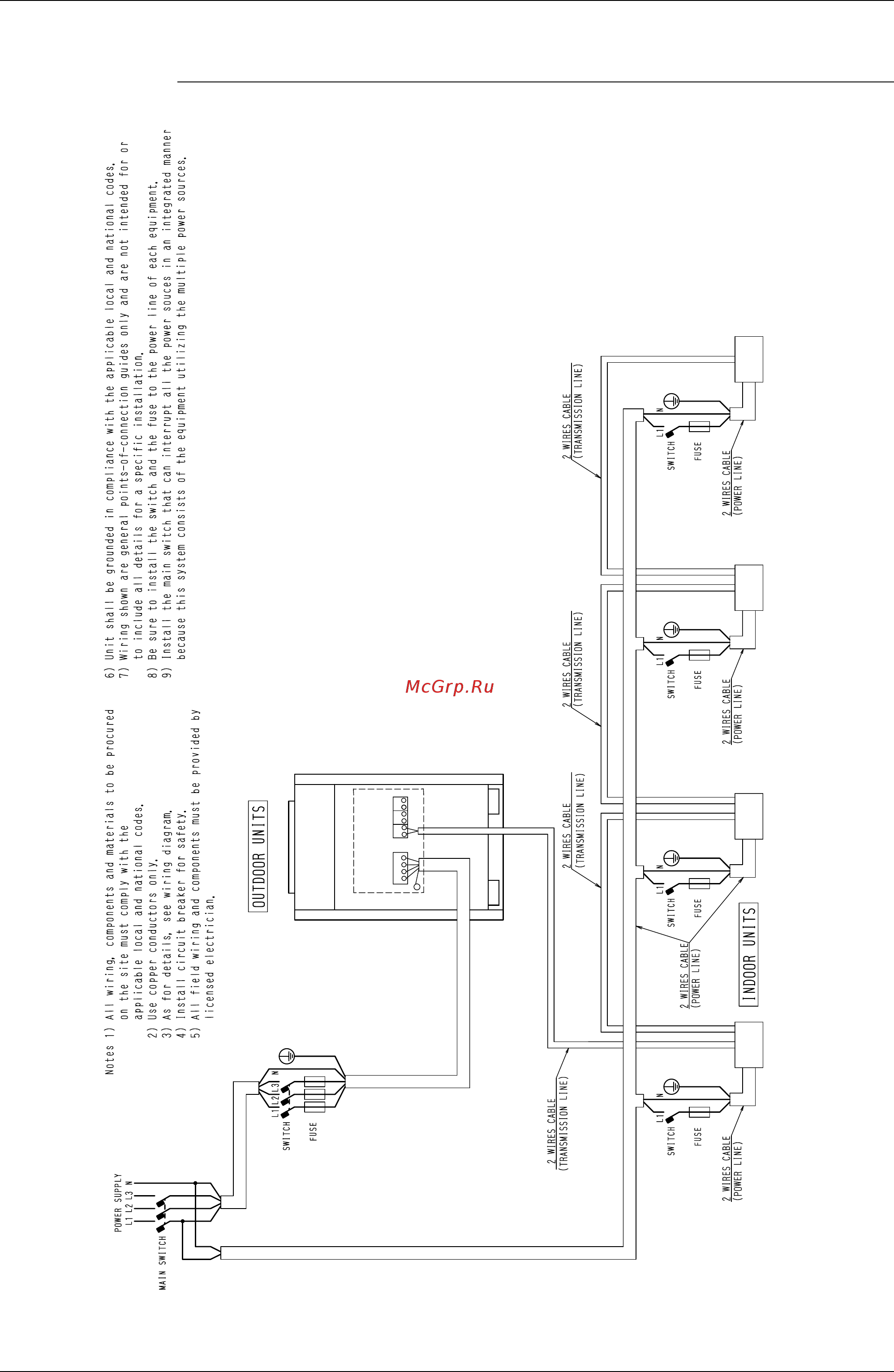 Daikin FXNQ50MVE [260/312] Field wiring