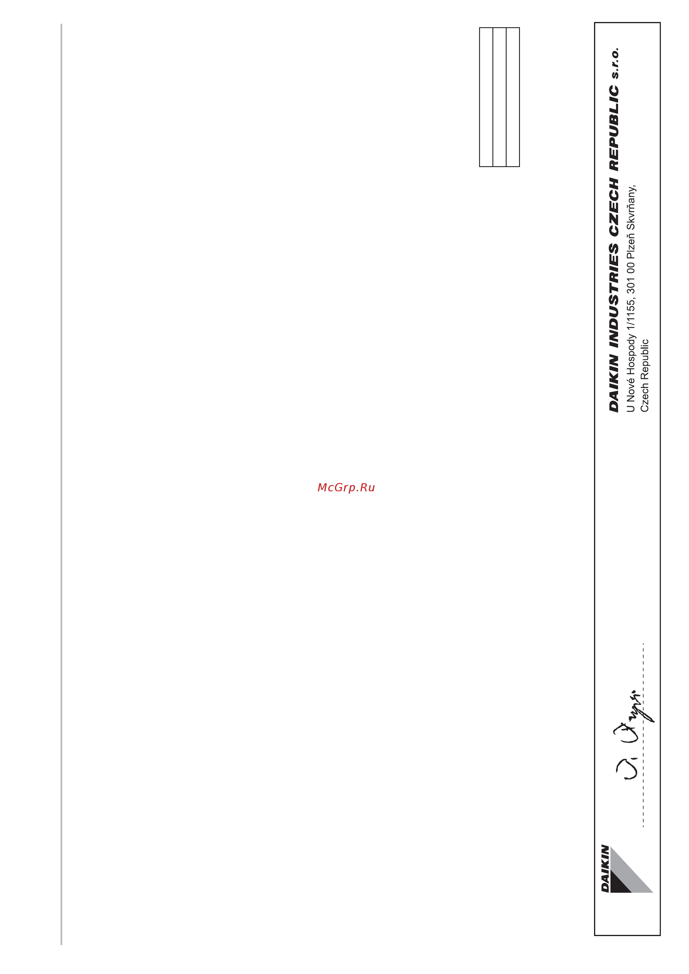 Daikin FXFQ50AVEB [2/18] Daikin industries czech republic s r o