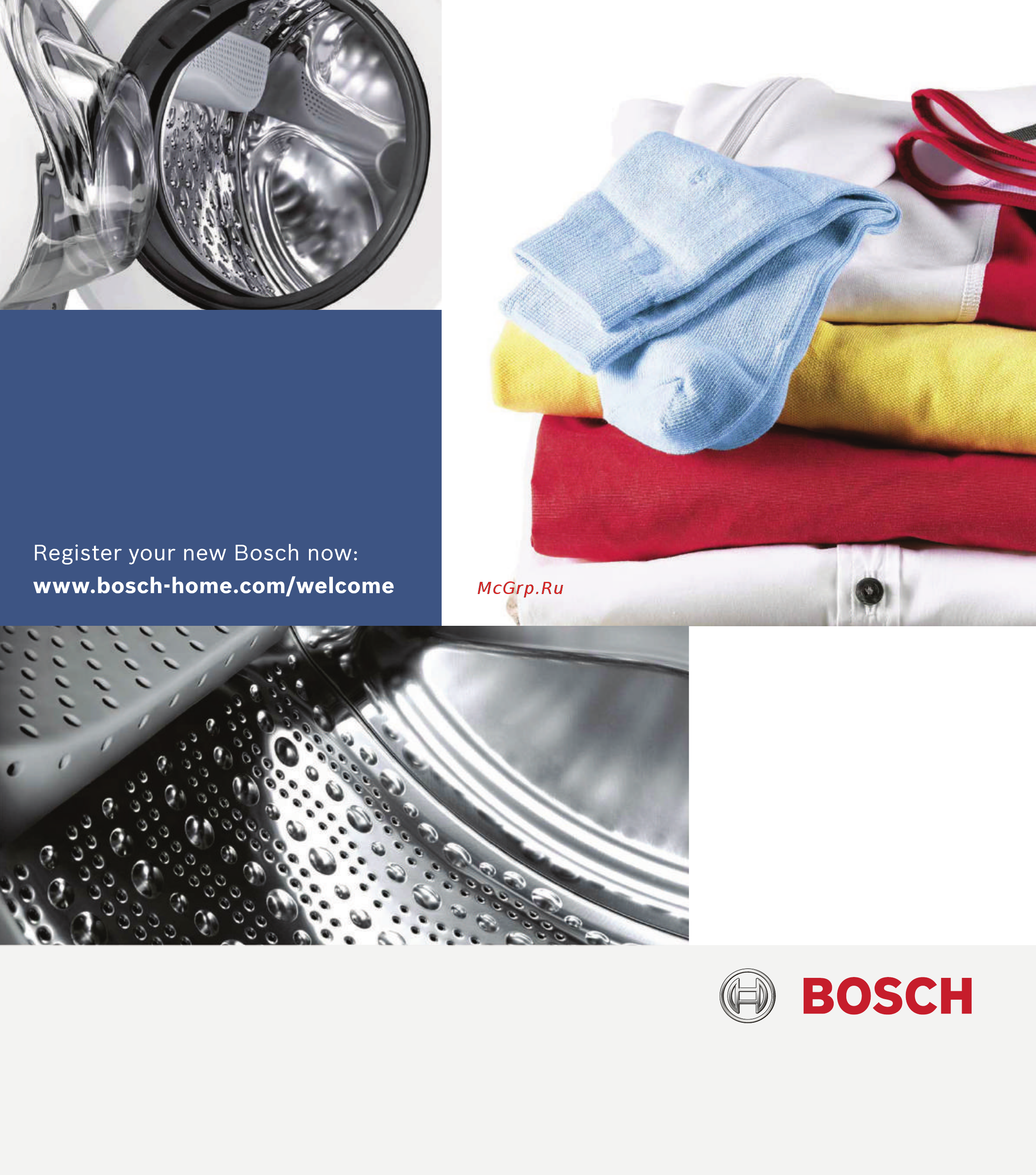 Bosch WKD 28541OE Руководство пользователя онлайн
