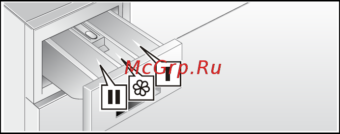 Bosch WLK 20266OE [18/40] Дозировка и загрузка средств для стирки и ухода за бельем
