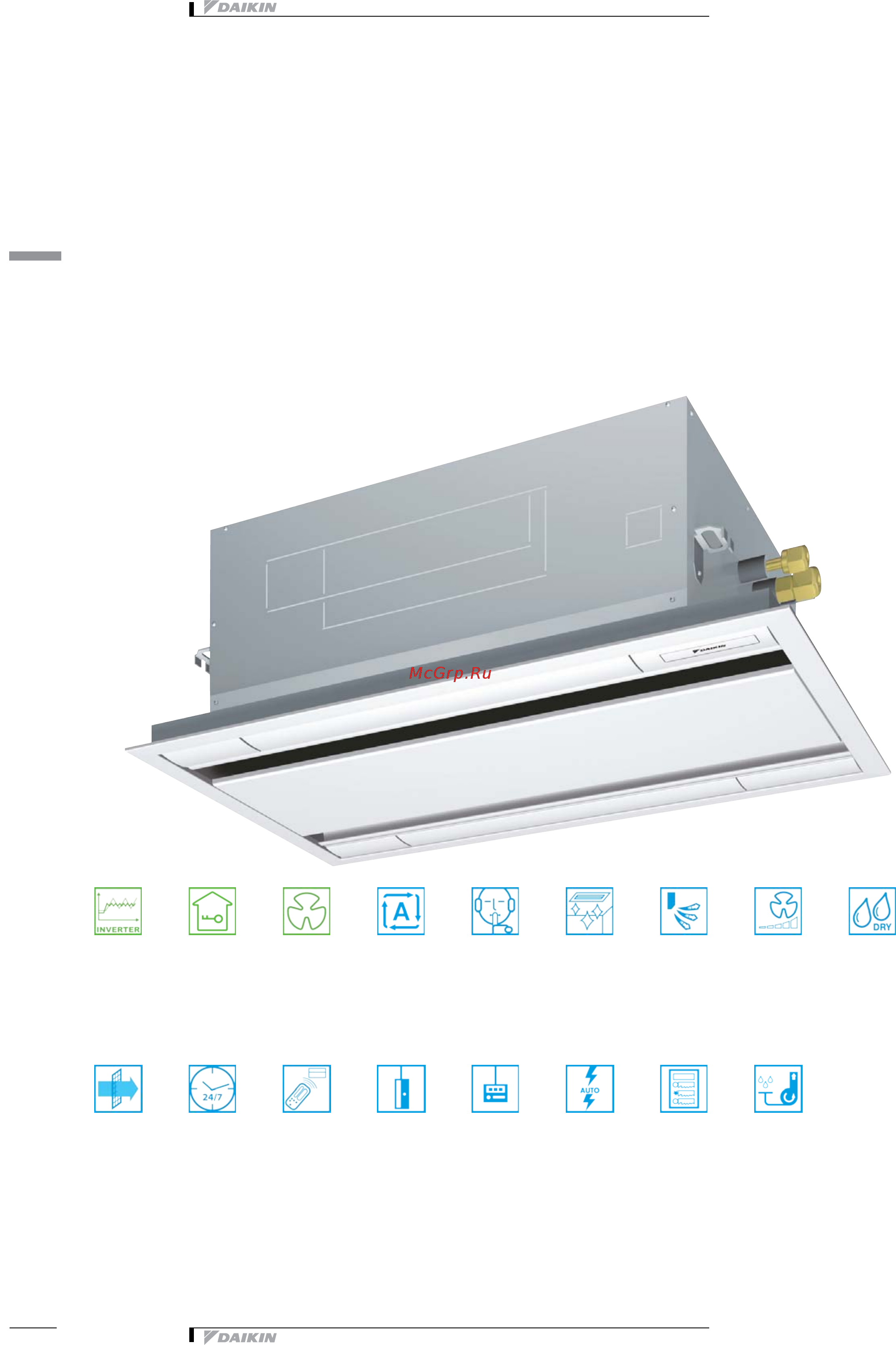 Daikin FXCQ63AVEB [4/19] Характеристики