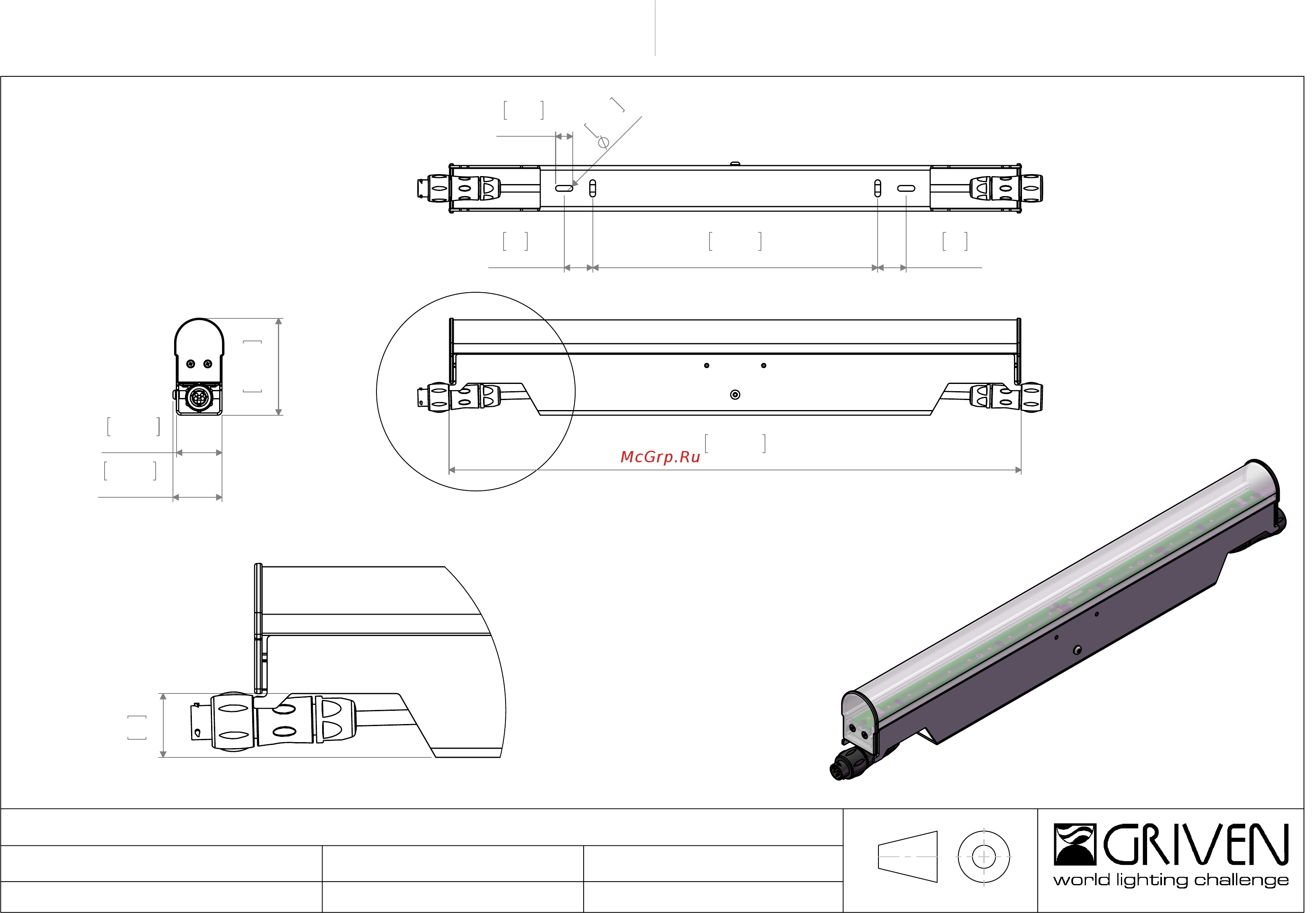 Griven GRAPH-i-LINE 20 Чертеж с размерами Graph_i_Line 20 онлайн