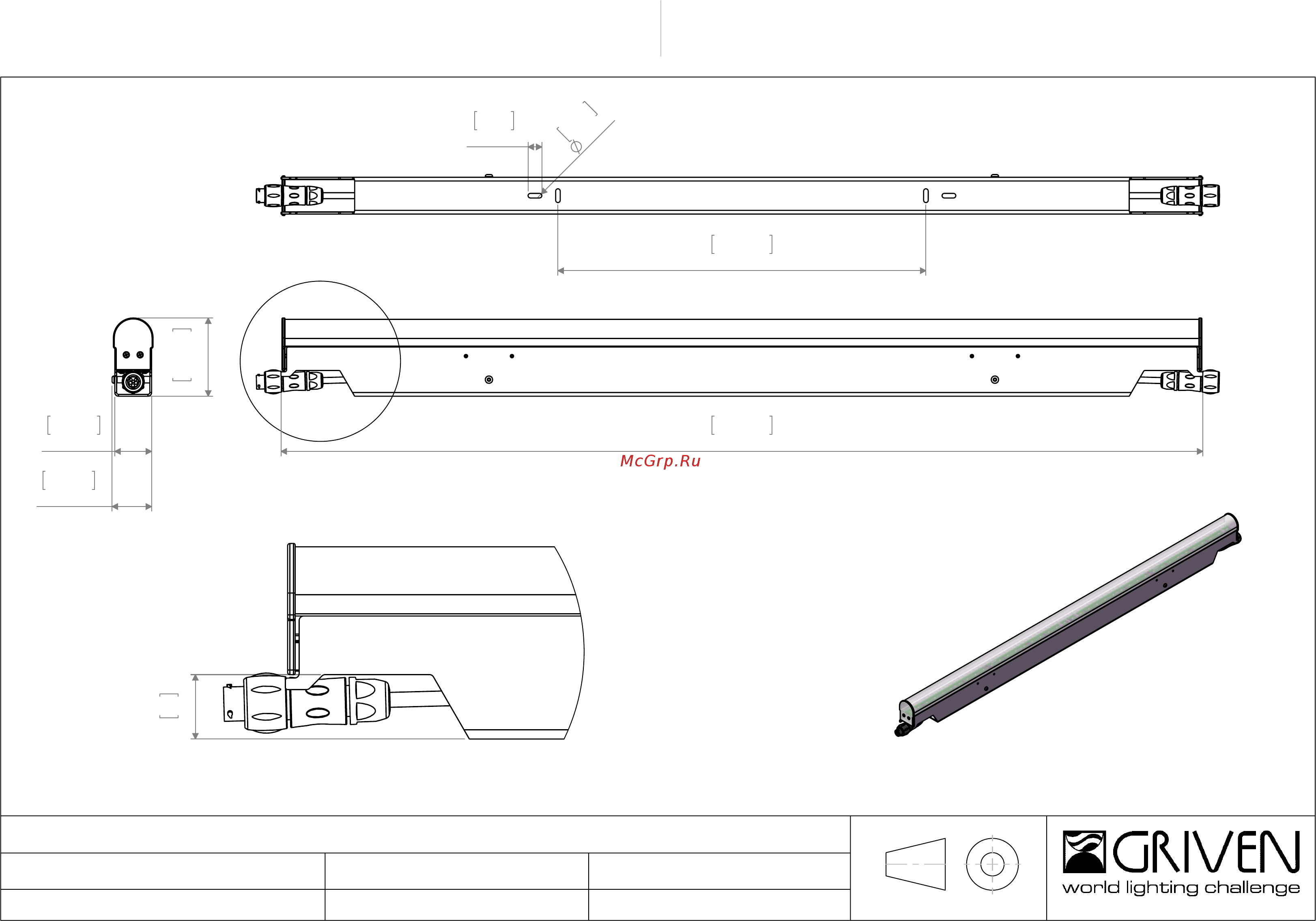 Griven GRAPH-i-LINE 40 Чертеж с размерами Graph_i_Line 40 онлайн