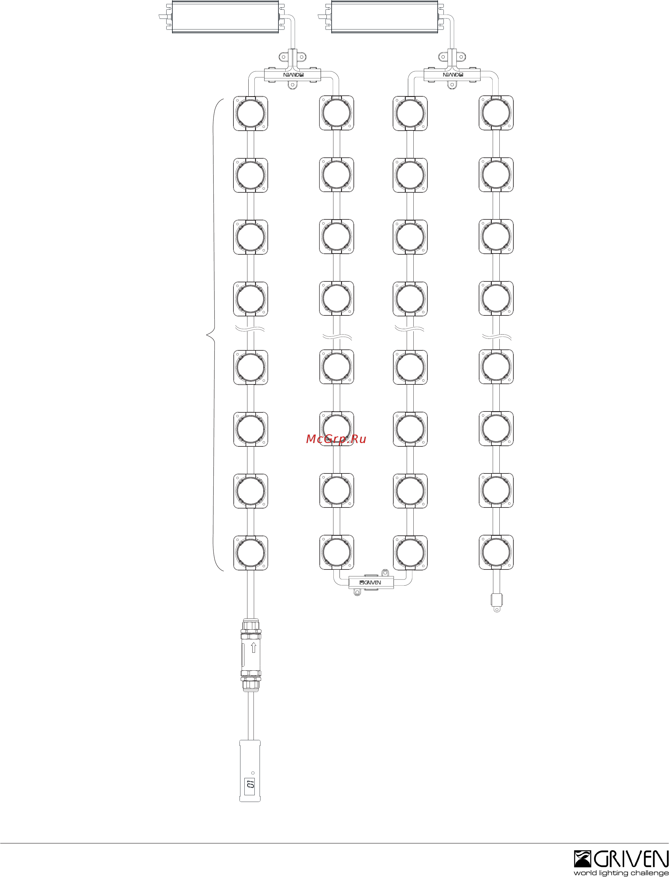 Griven GRAPH-i-DOT [5/12] Typical system diagram