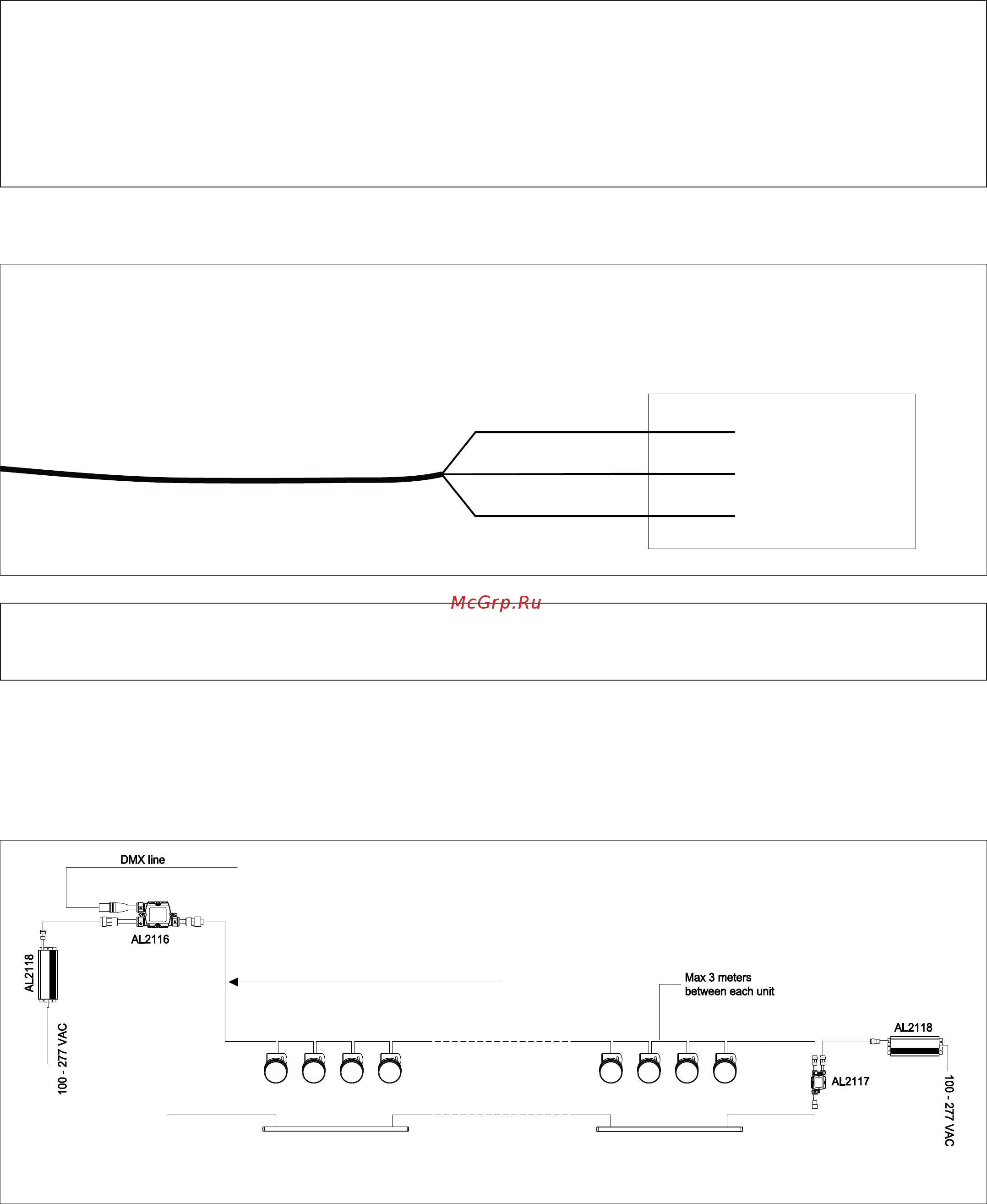 Griven GRAPH-i-SPOT [10/12] Projectors connection