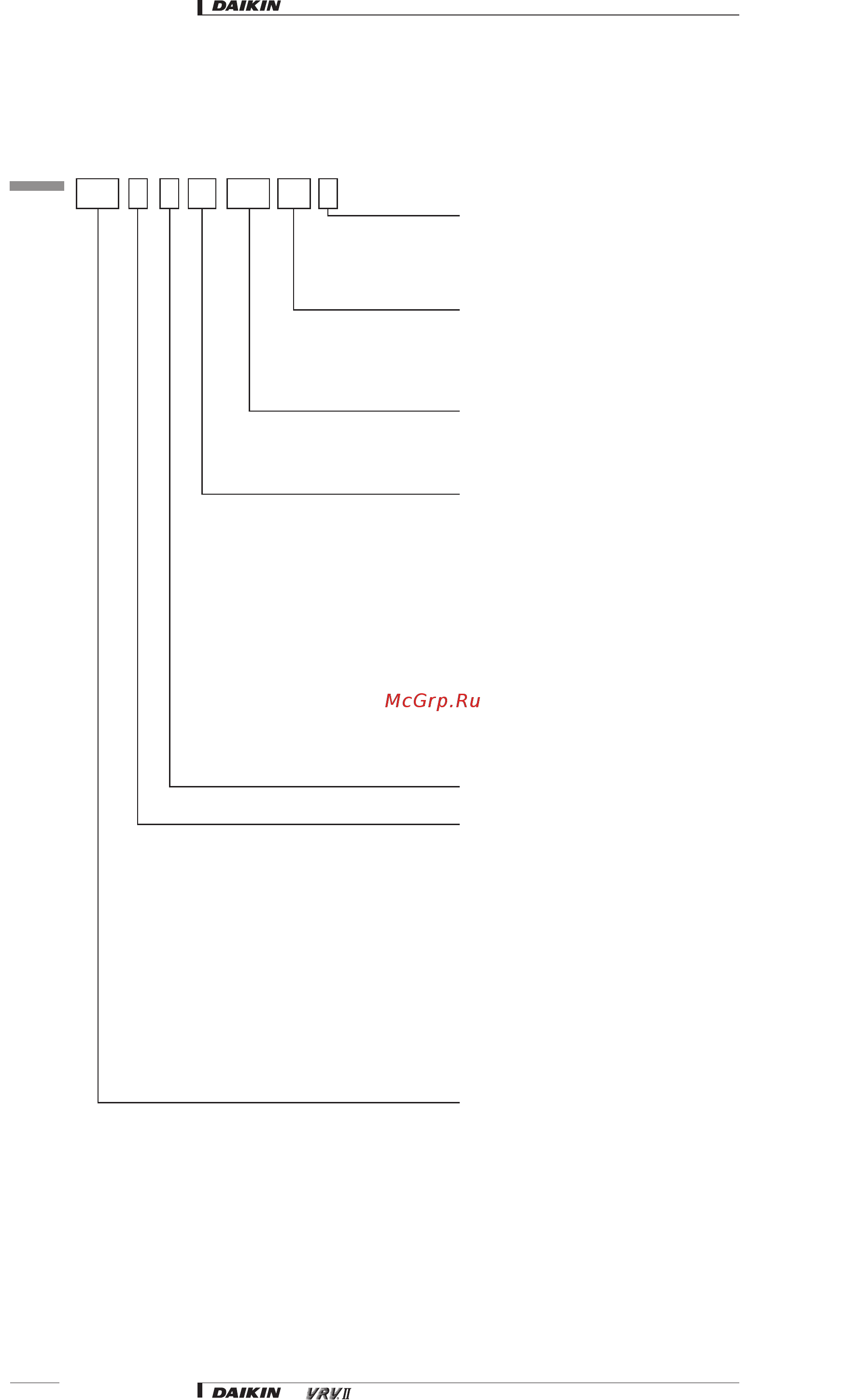 Daikin RXYQ38MY1B [5/42] Nomenclature