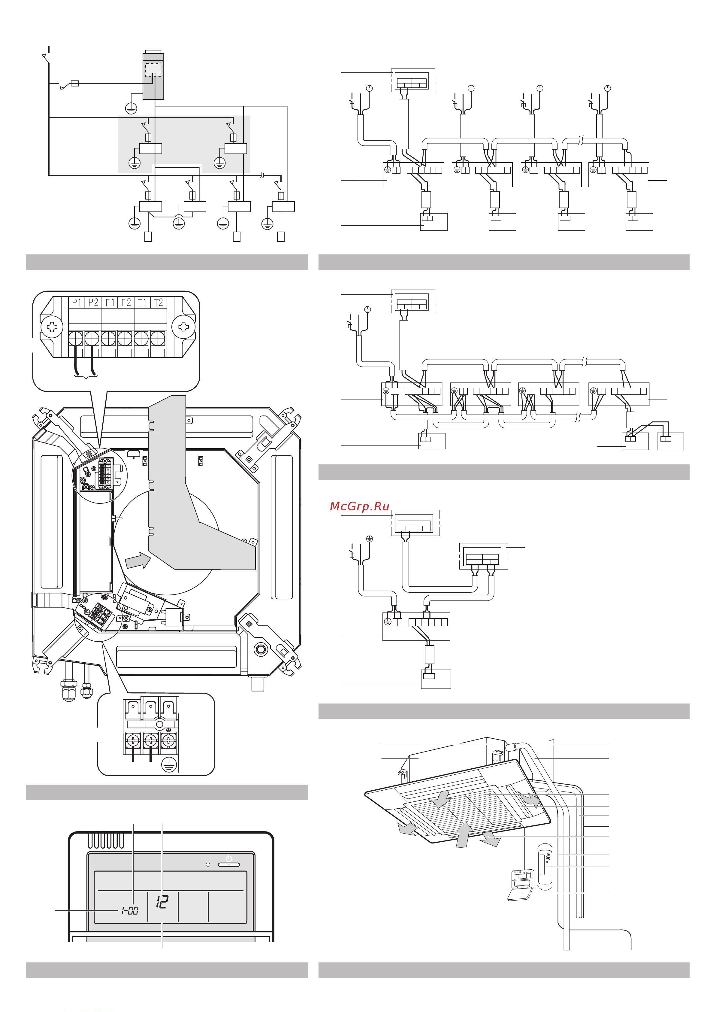Daikin FXZQ25M9V1B [3/20] Transmission wiring