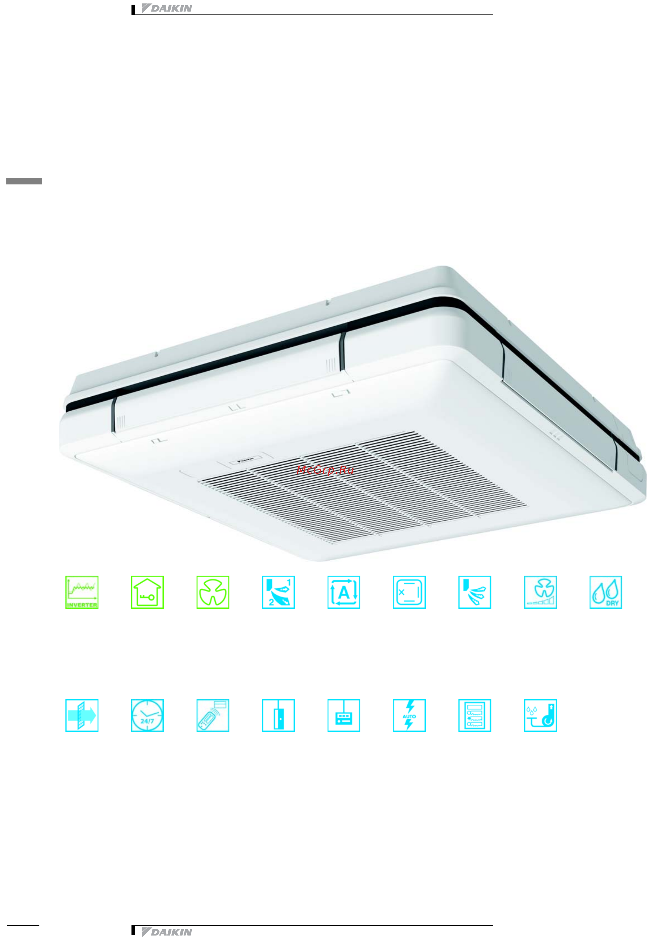 Daikin FXUQ100AVEB [4/17] Характеристики