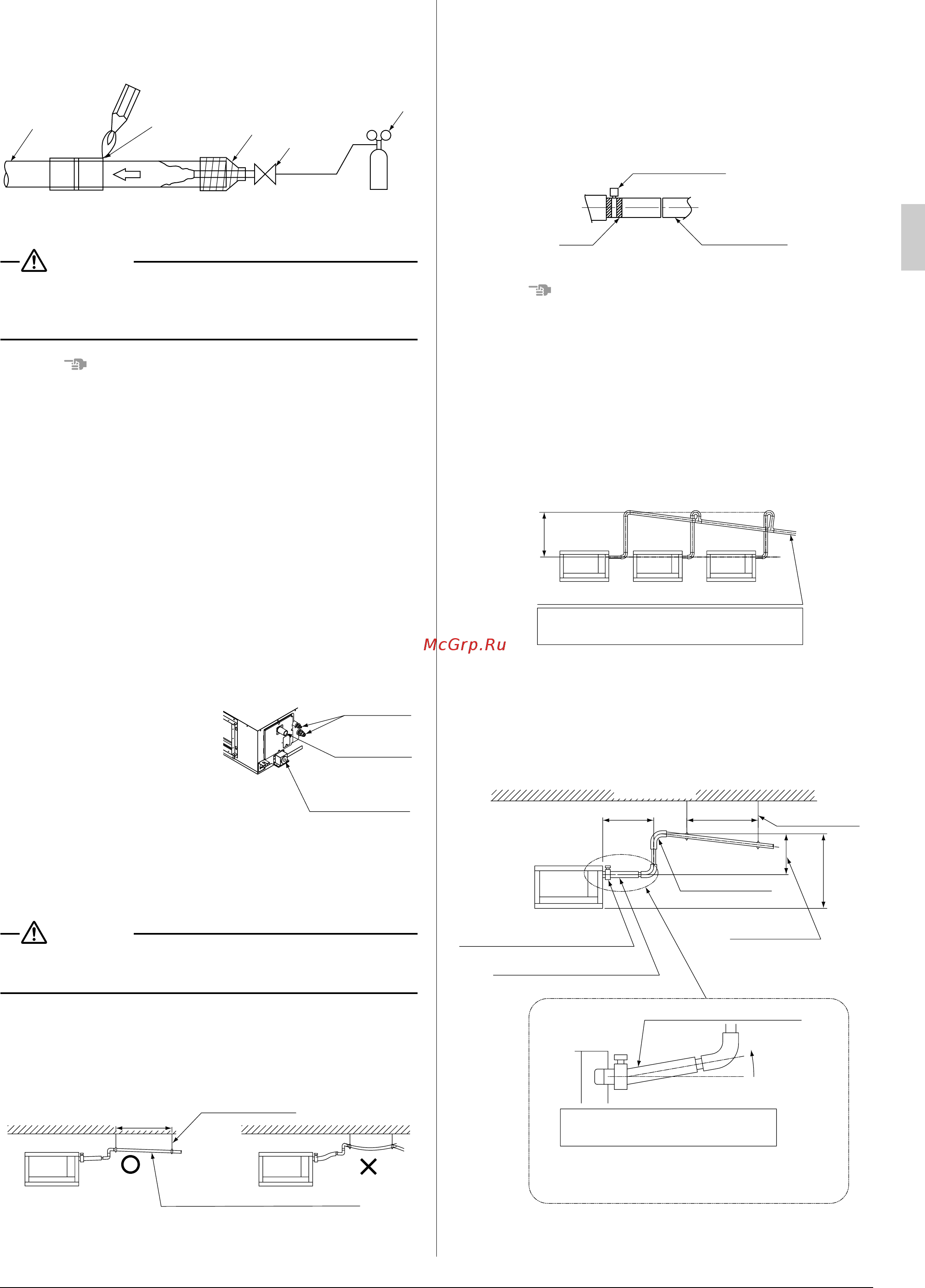 Daikin FXMQ40PVE [9/17] Drain piping work