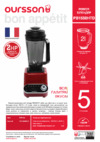 Oursson PB1550HTD/RD Брошюра