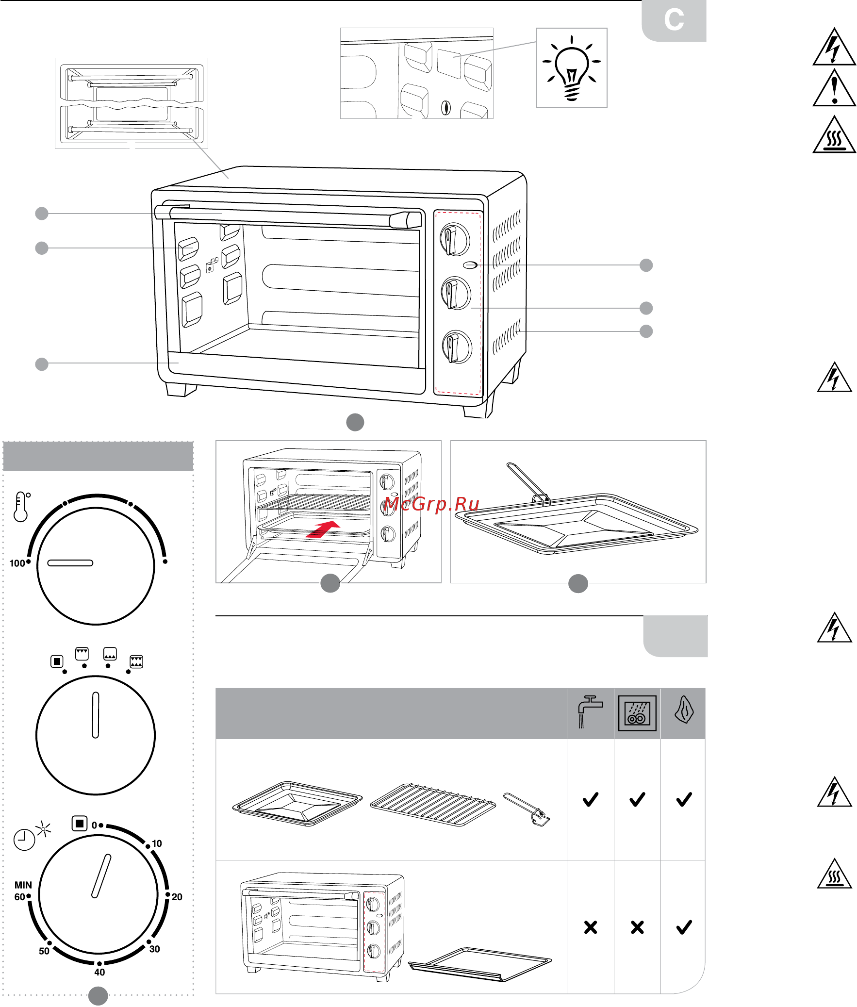 Oursson MO2325/DC [3/9] Инструкция по безопасности рис а