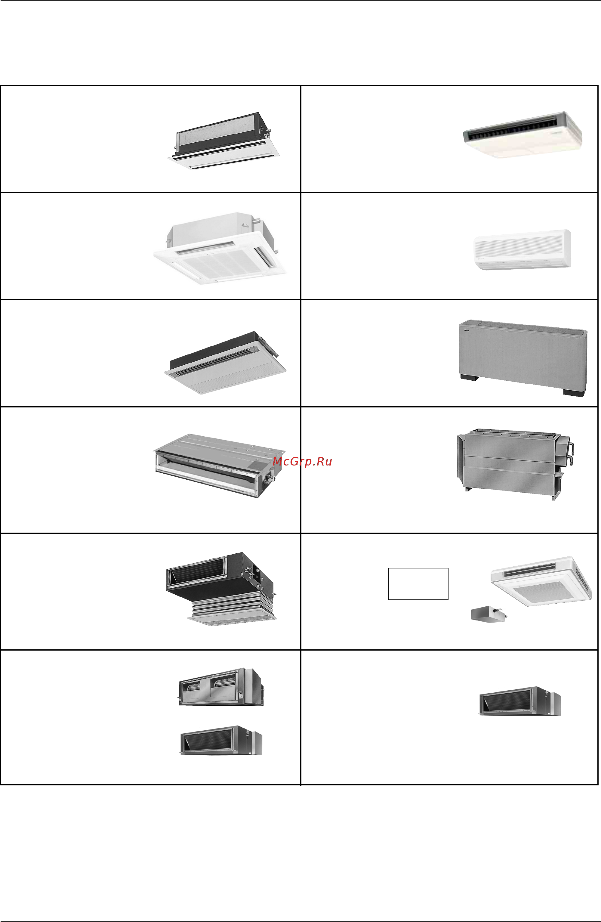 Daikin RXQ24PHY1 [14/394] Indoor units