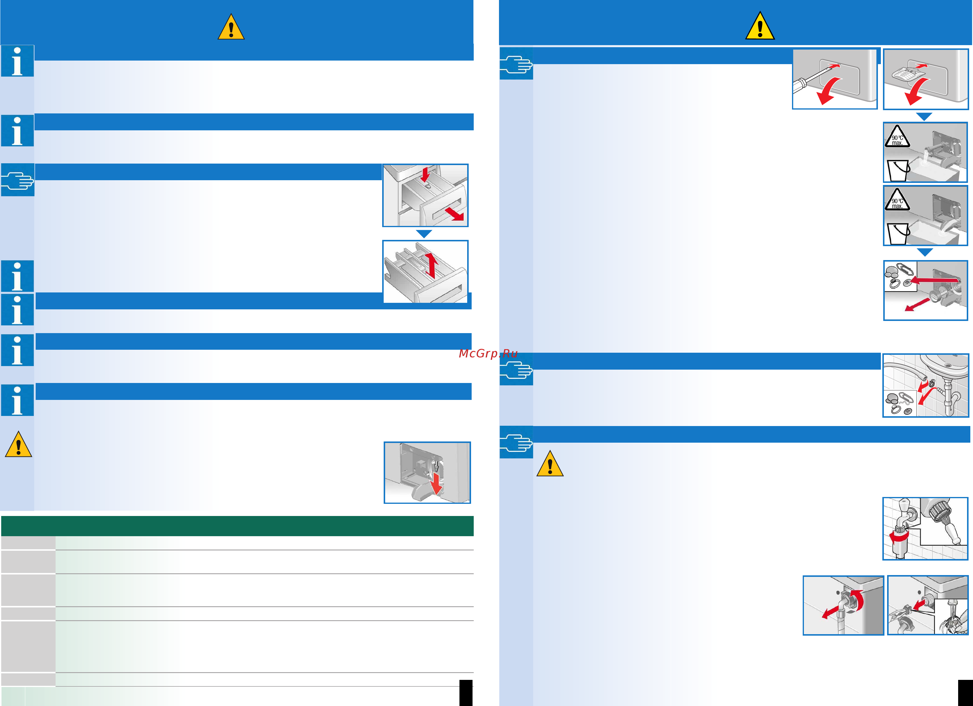 Siemens WM14Q471DN [7/8] Care and cleaning