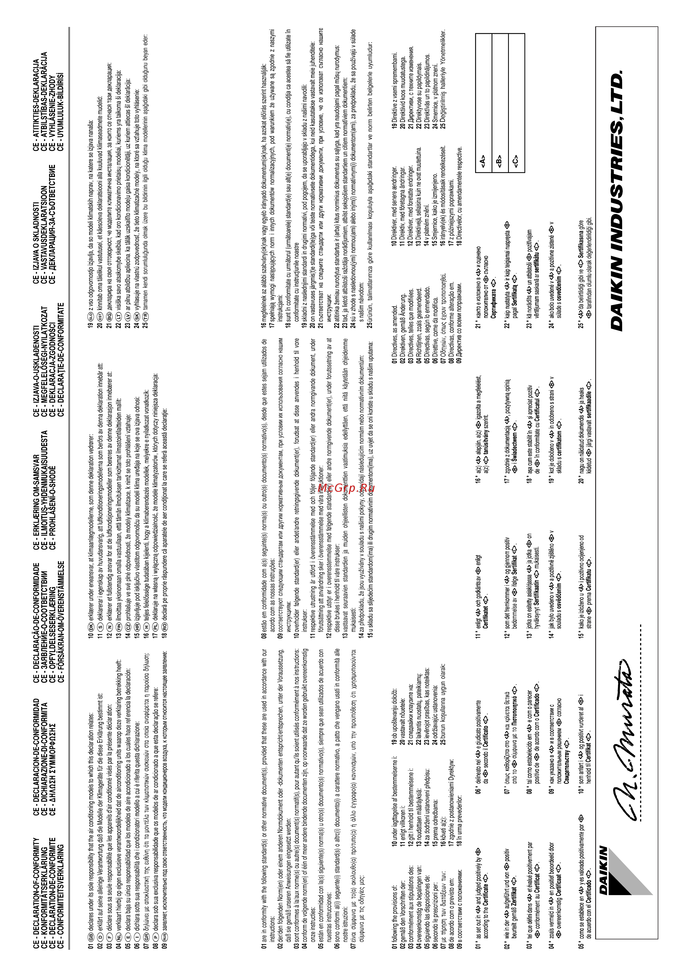 Daikin FXDQ25PBNVT [2/22] Daikin industries ltd