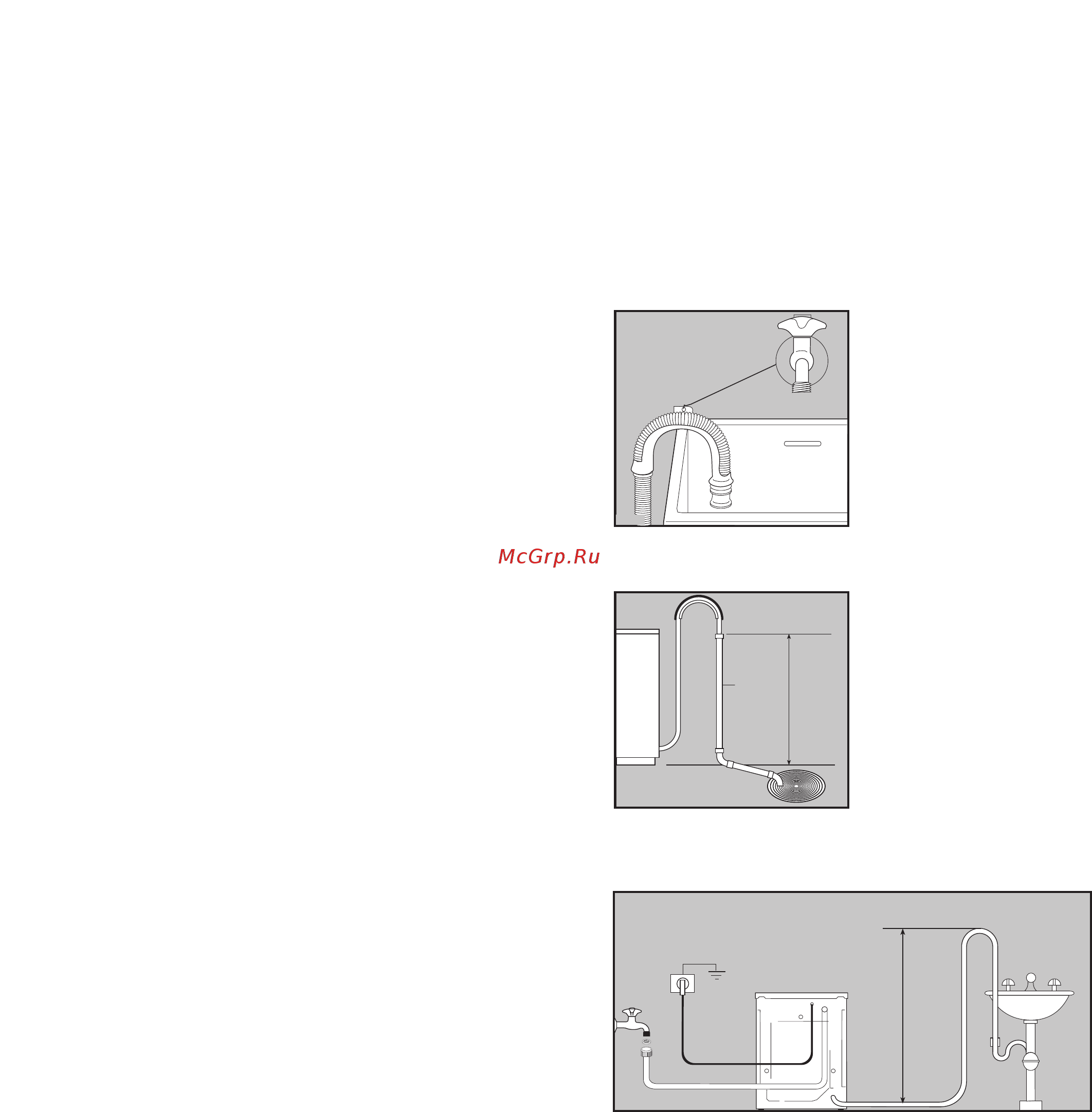 Electrolux EW 813 F [18/18] Podklæ enie k kanalizacii