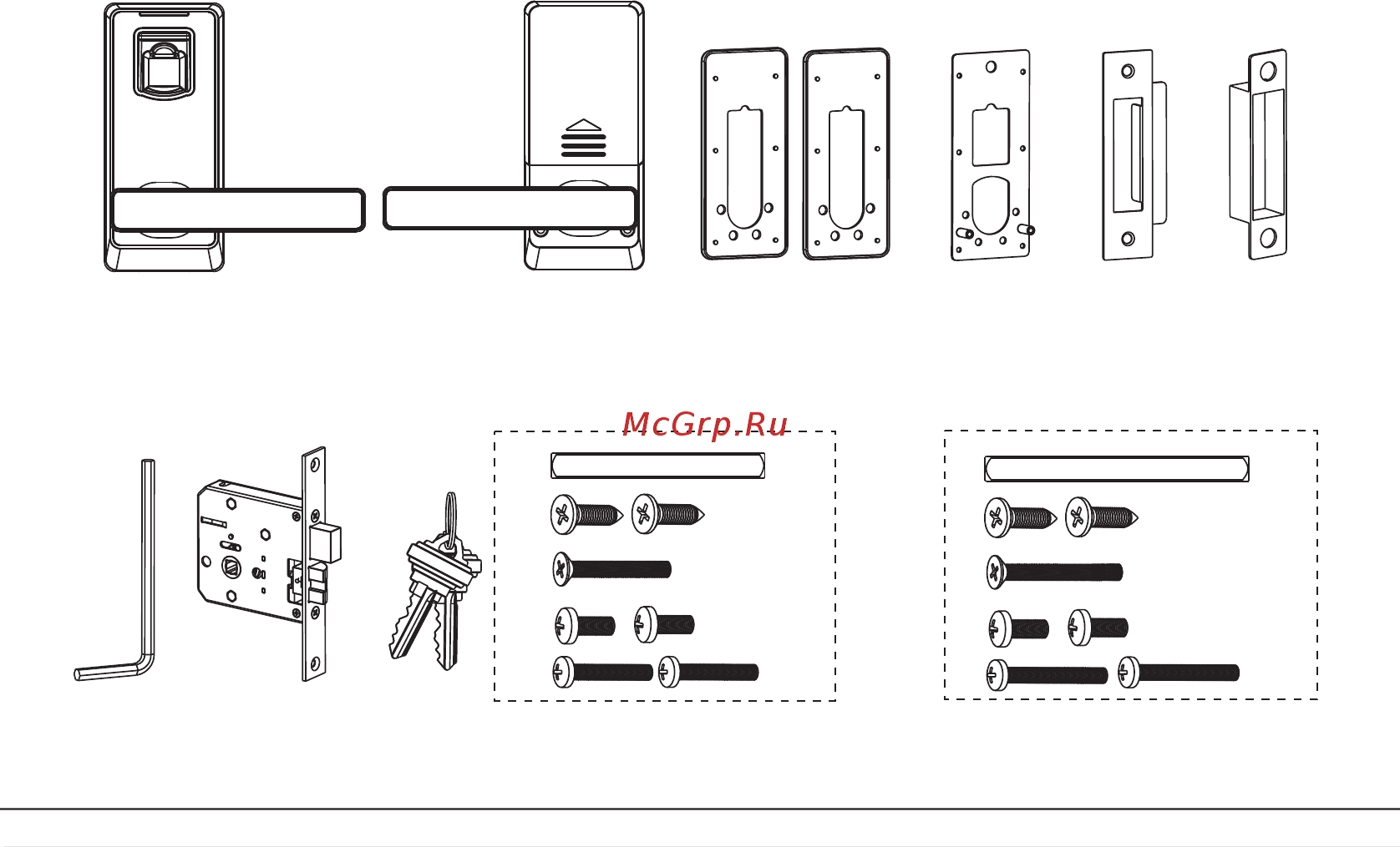 Zkteco ML10DB [3/10] Packing list