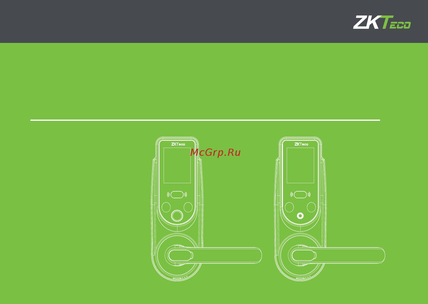 Zkteco HBL200 Руководство пользователя онлайн
