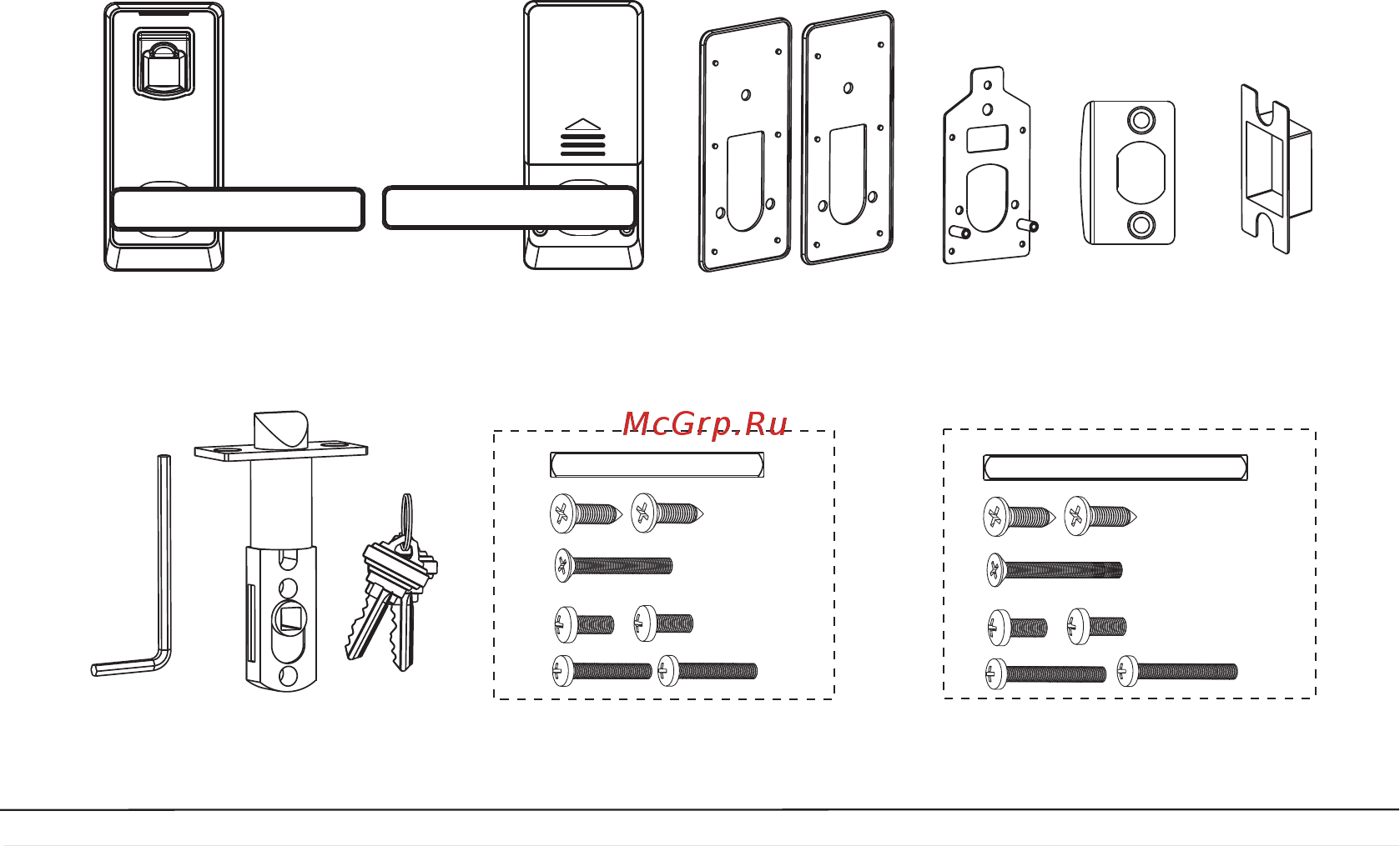 Zkteco PL10 [3/10] Packing list