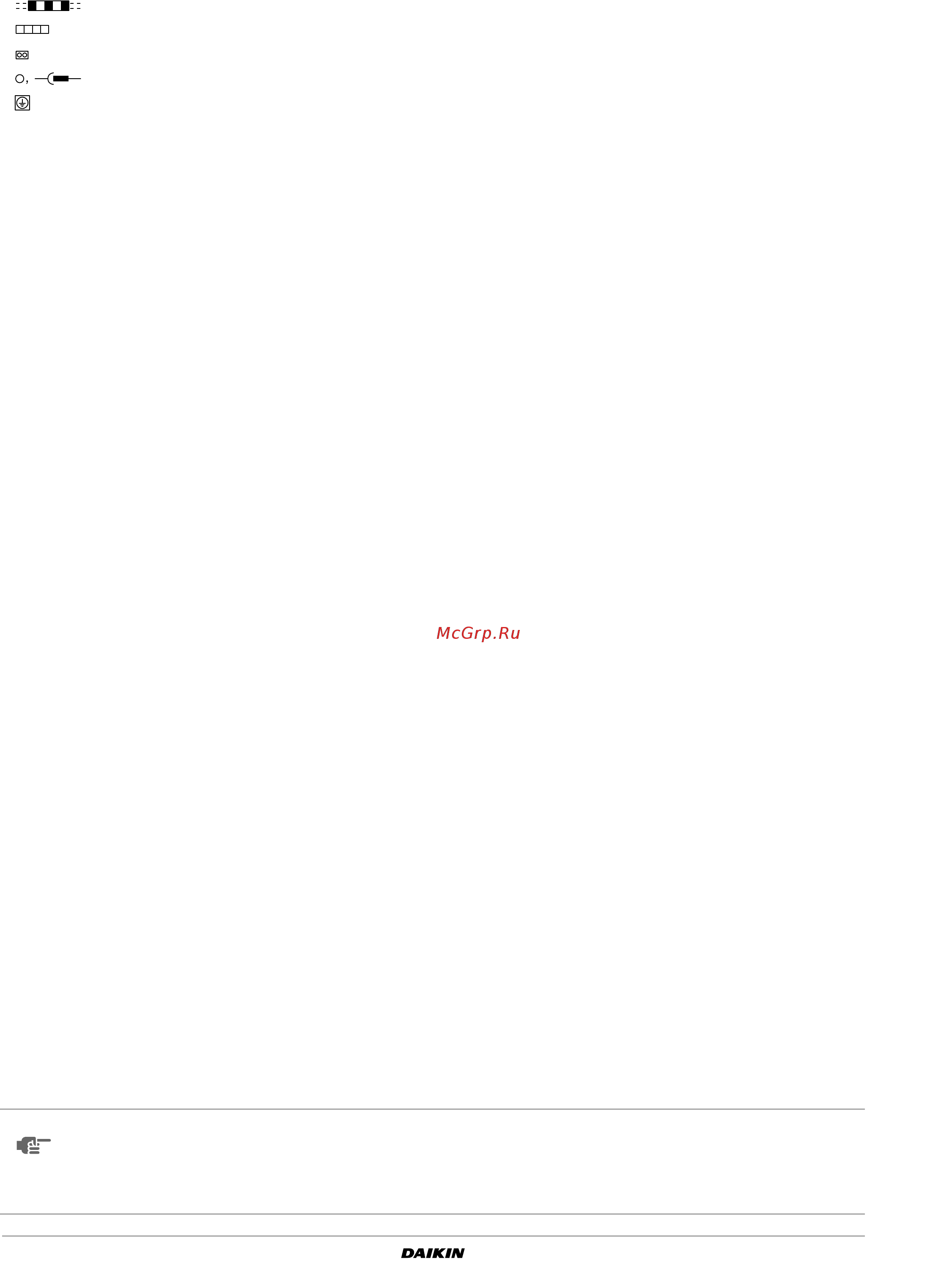 Daikin FXDQ20M9V3B [12/14] Электрическая схема