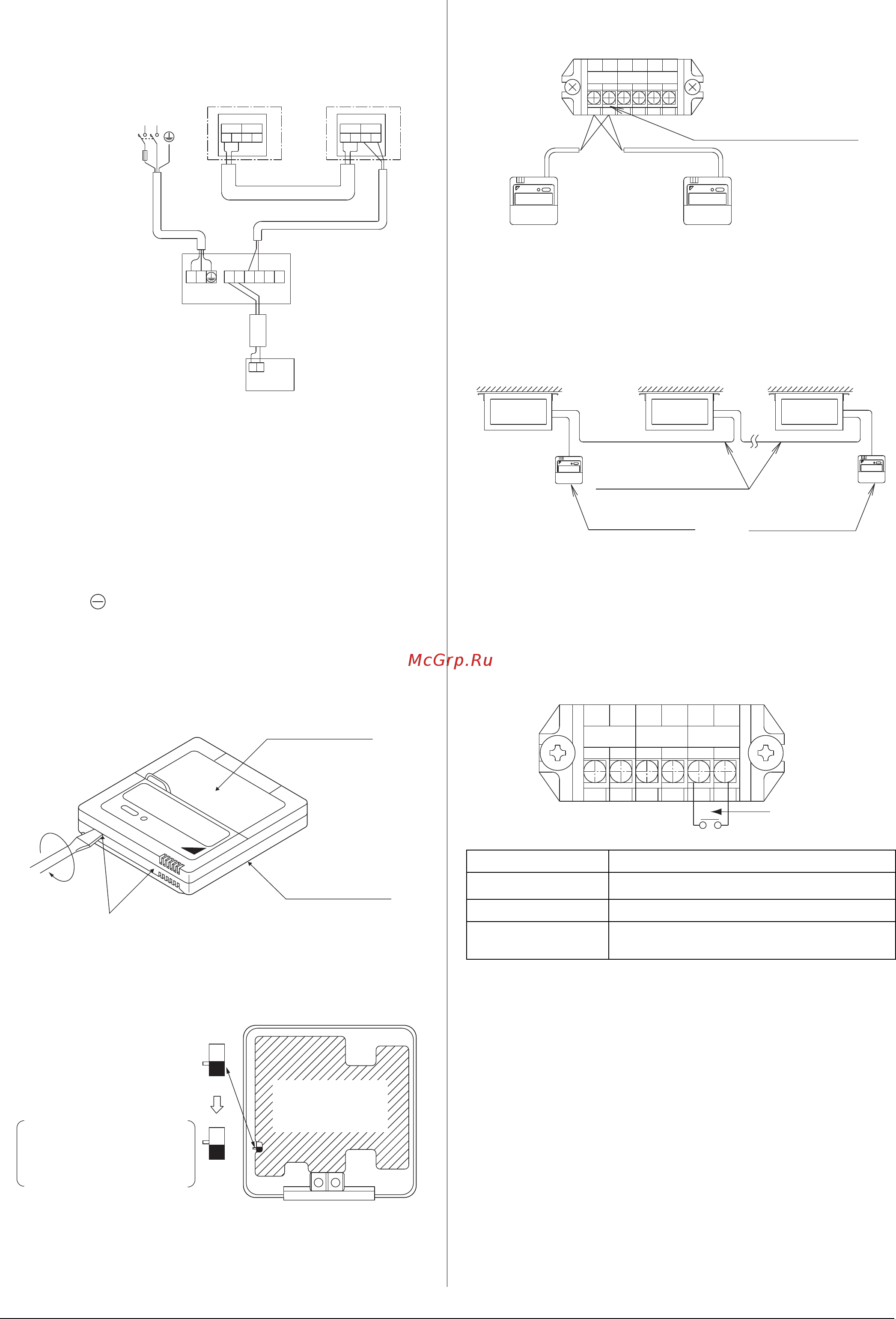 Daikin FXDQ15A3VEB [14/18] 2 control by 2 remote controllers con trolling 1 indoor unit by 2 remote controllers