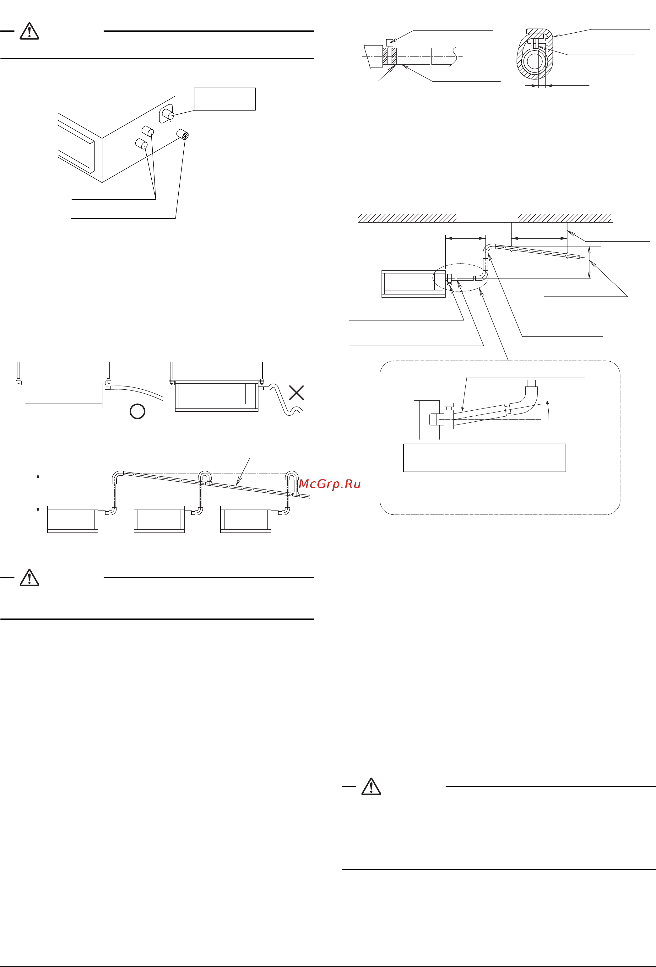 Daikin FXDQ15A3VEB [9/18] Drain piping work