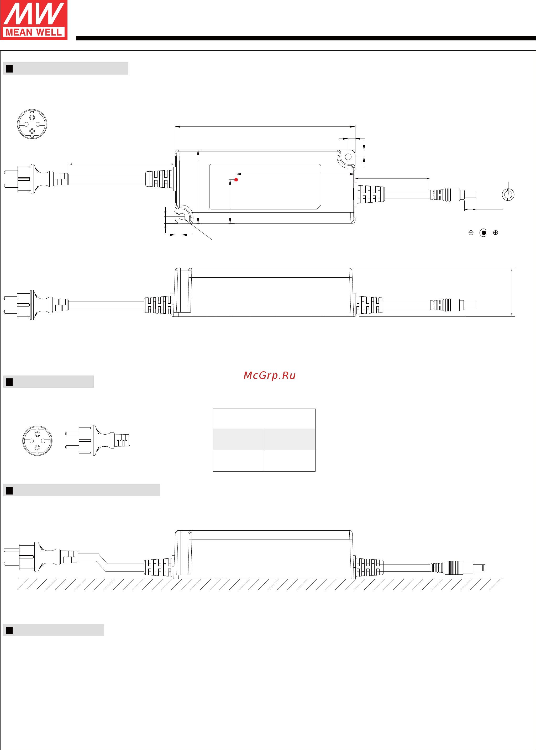 MEAN WELL OWA-60E-15 [4/4] Case no owa 60 unit mm