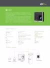 Zkteco X8-BT Техническое описание