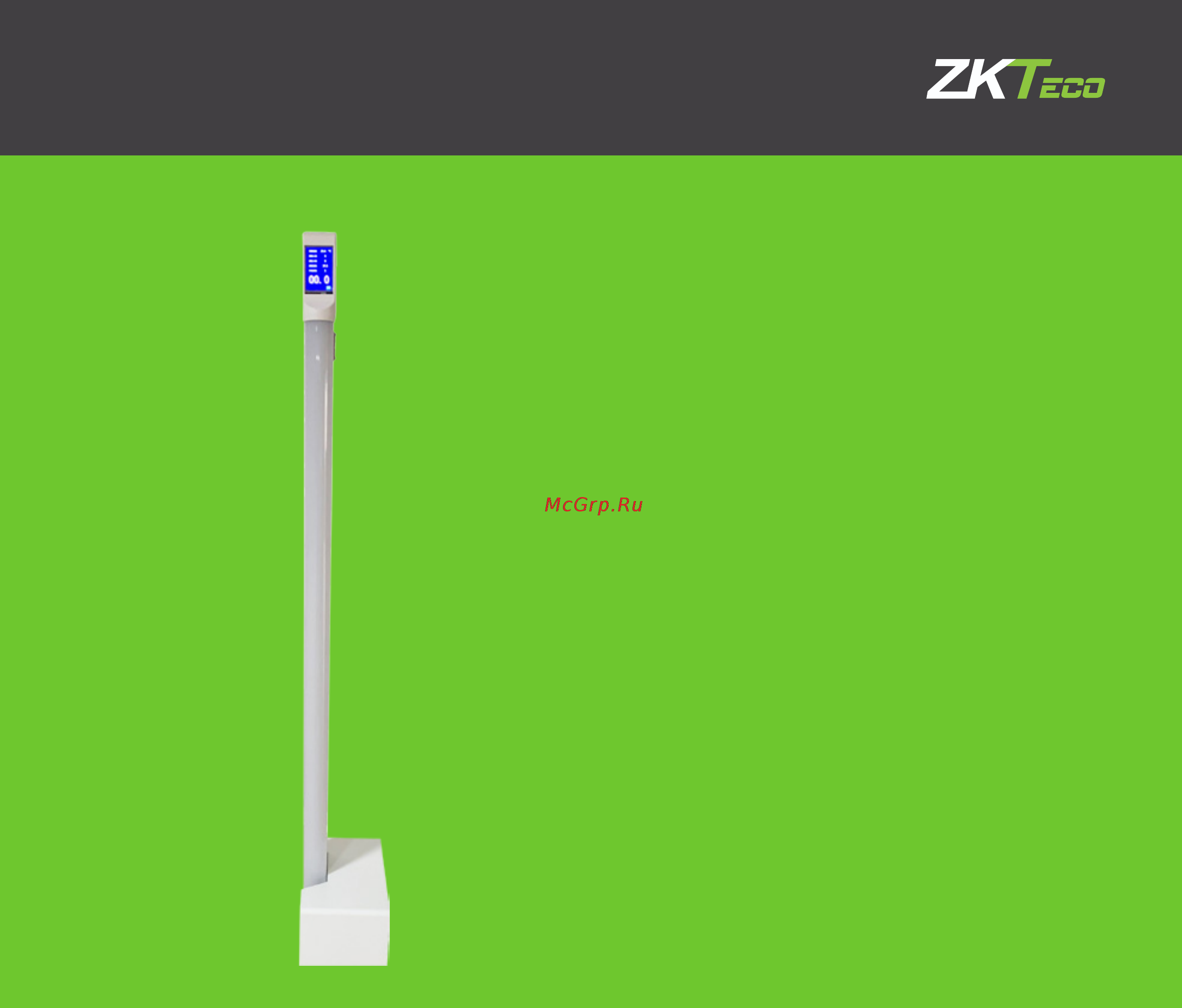Zkteco ZK-TD100 Техническое описание онлайн