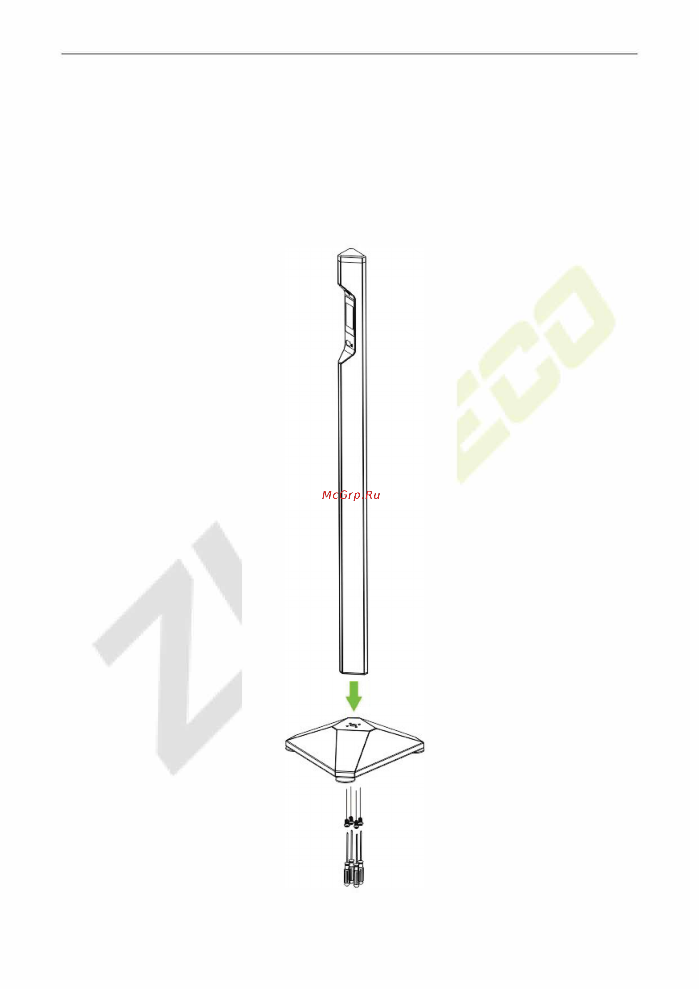 Zkteco ZK-TD200 [11/20] Инструкции по установке